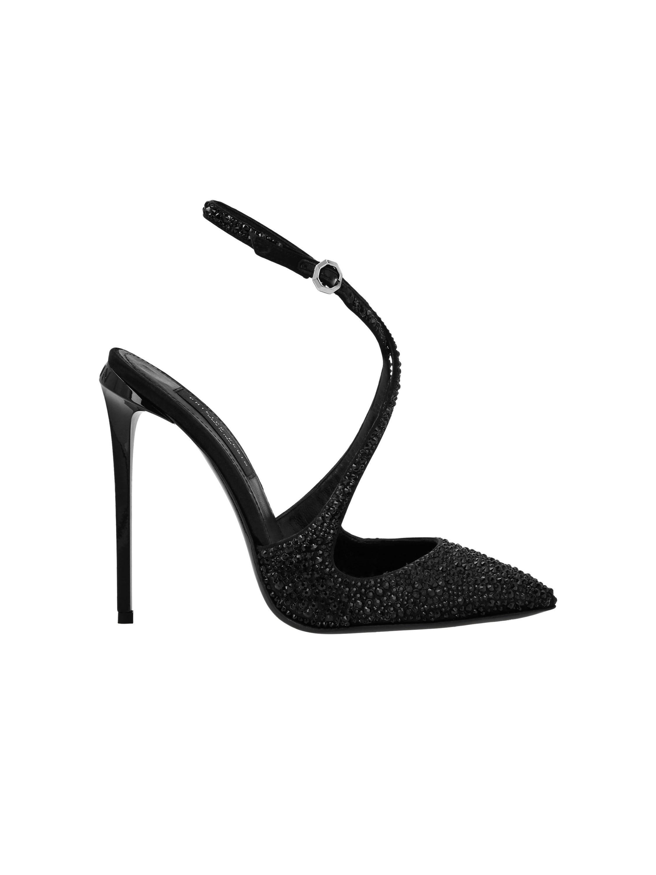 Slingback Shoes Strass