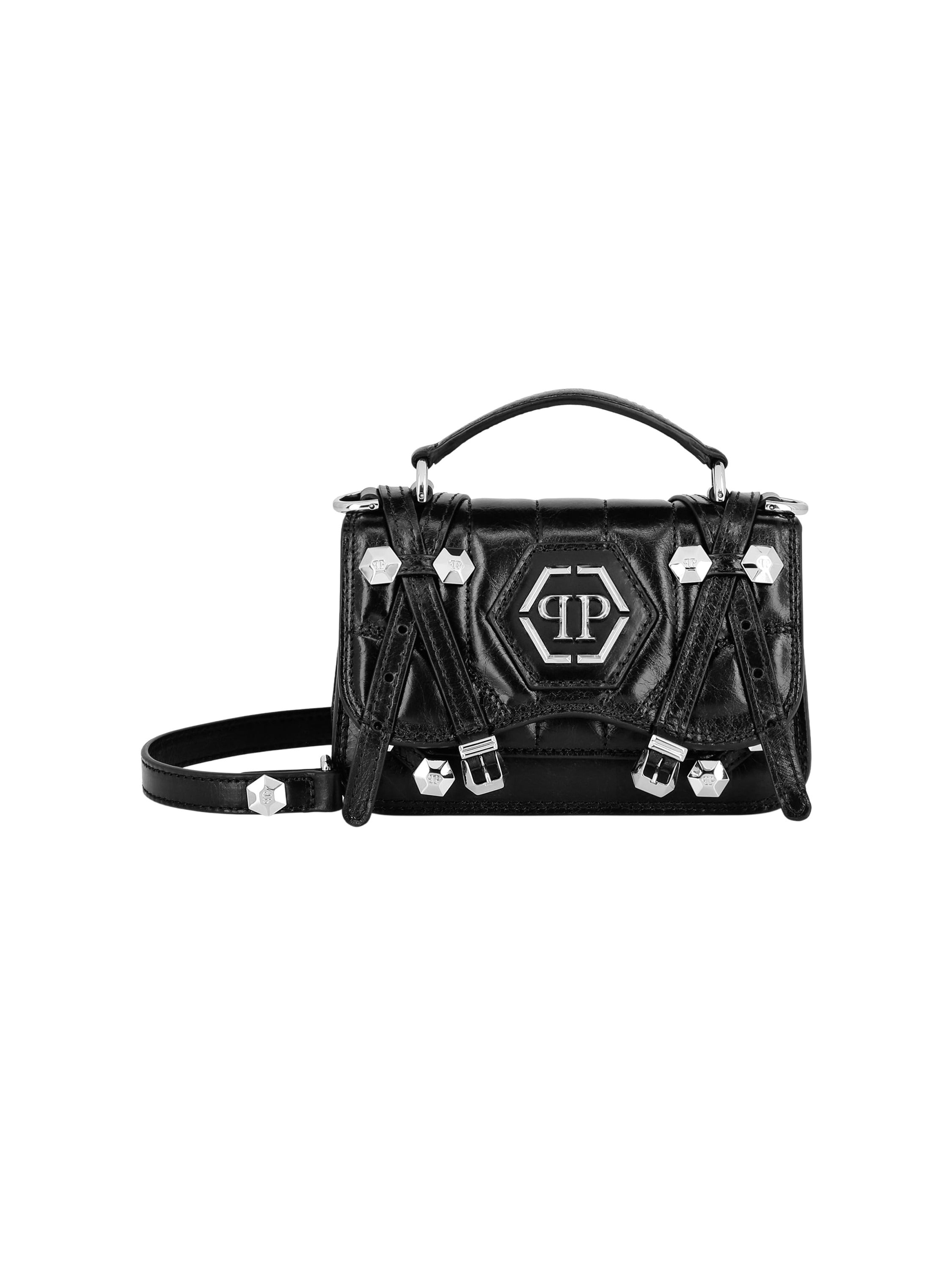 Leather Small Belt Bag Hexagon