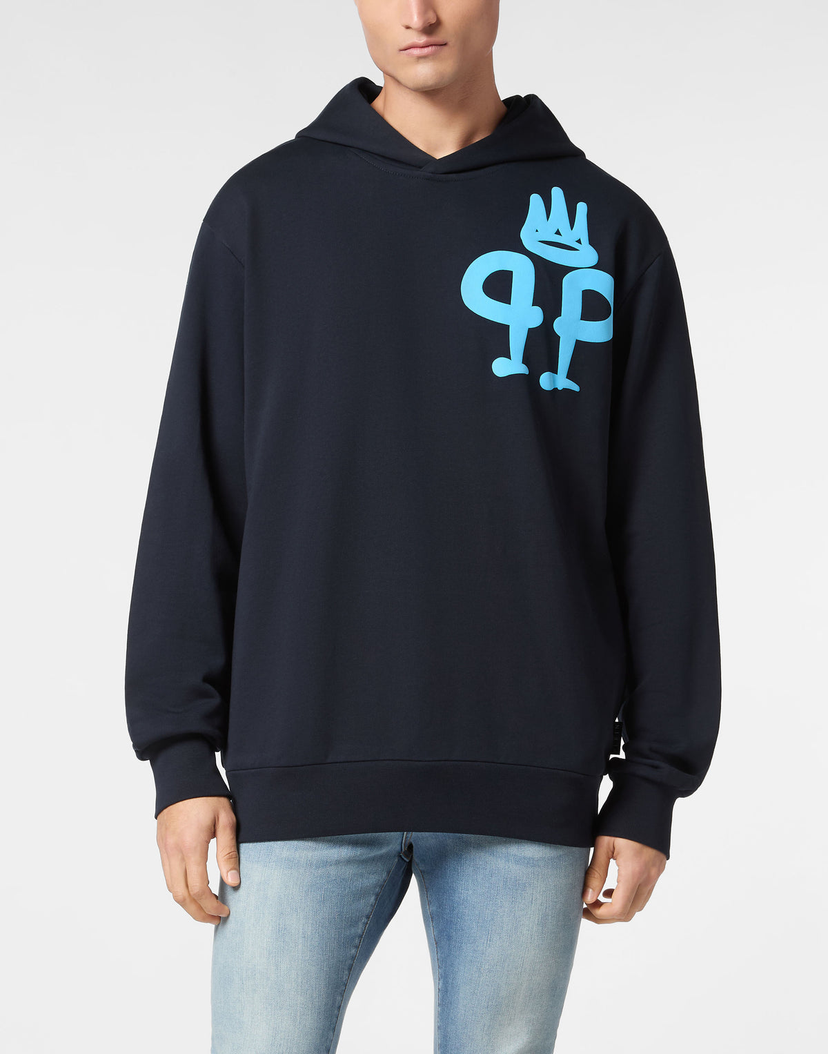 Hoodie Sweatshirt LS King Plein