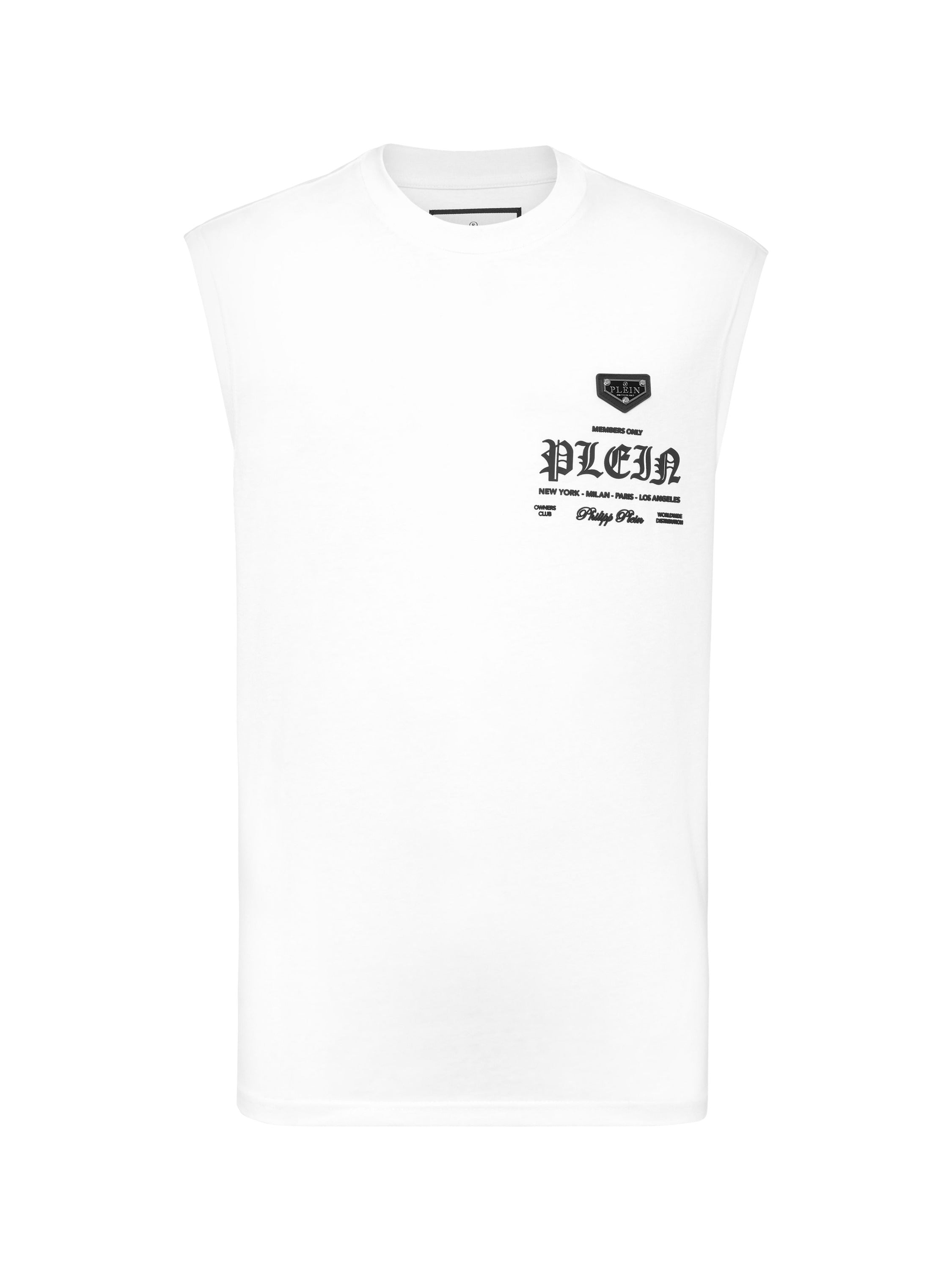 Sleeveless Round Neck T-Shirt