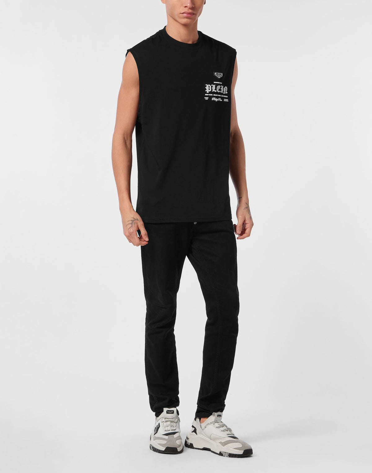 Sleeveless Round Neck T-Shirt