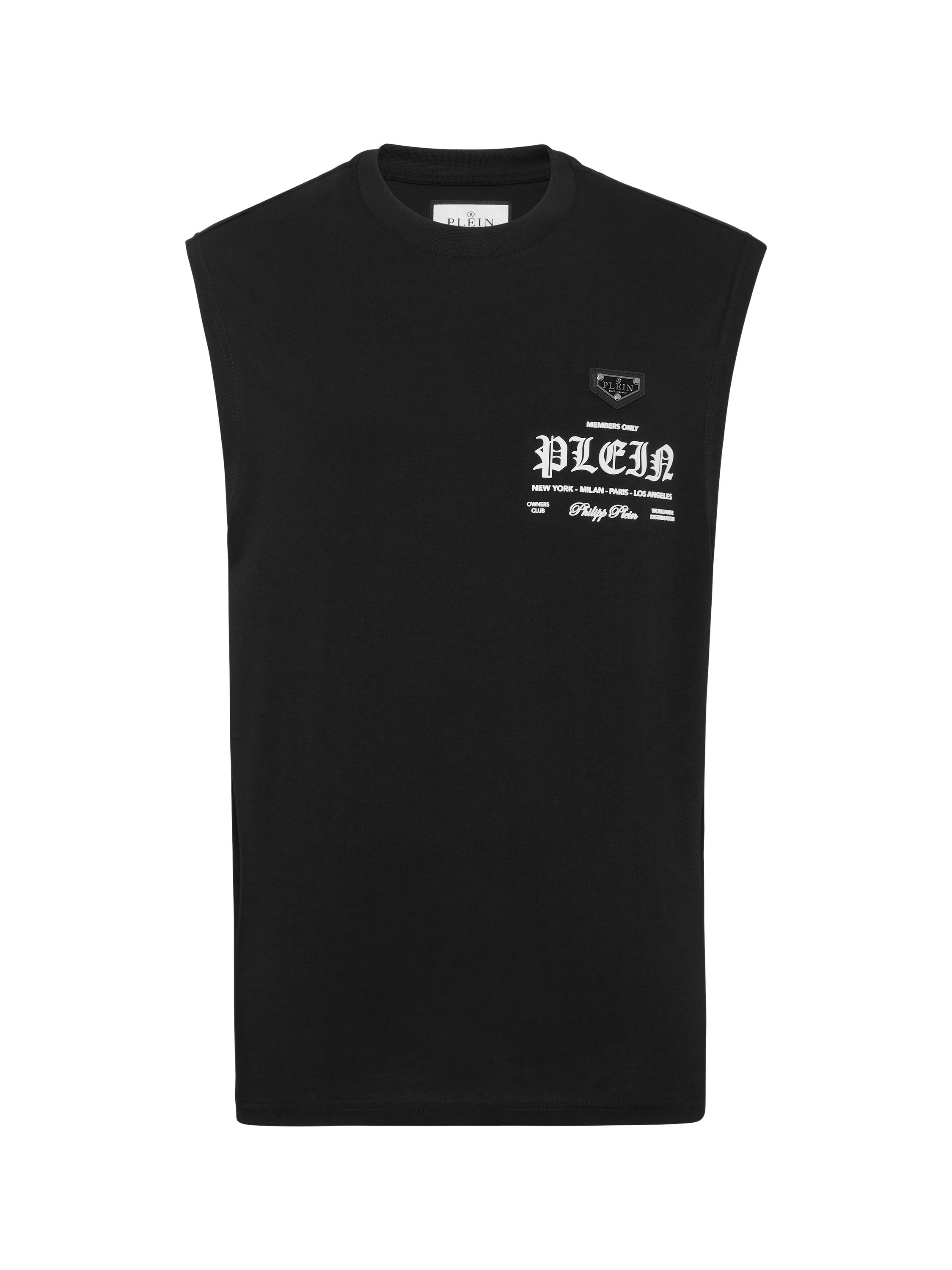 Sleeveless Round Neck T-Shirt