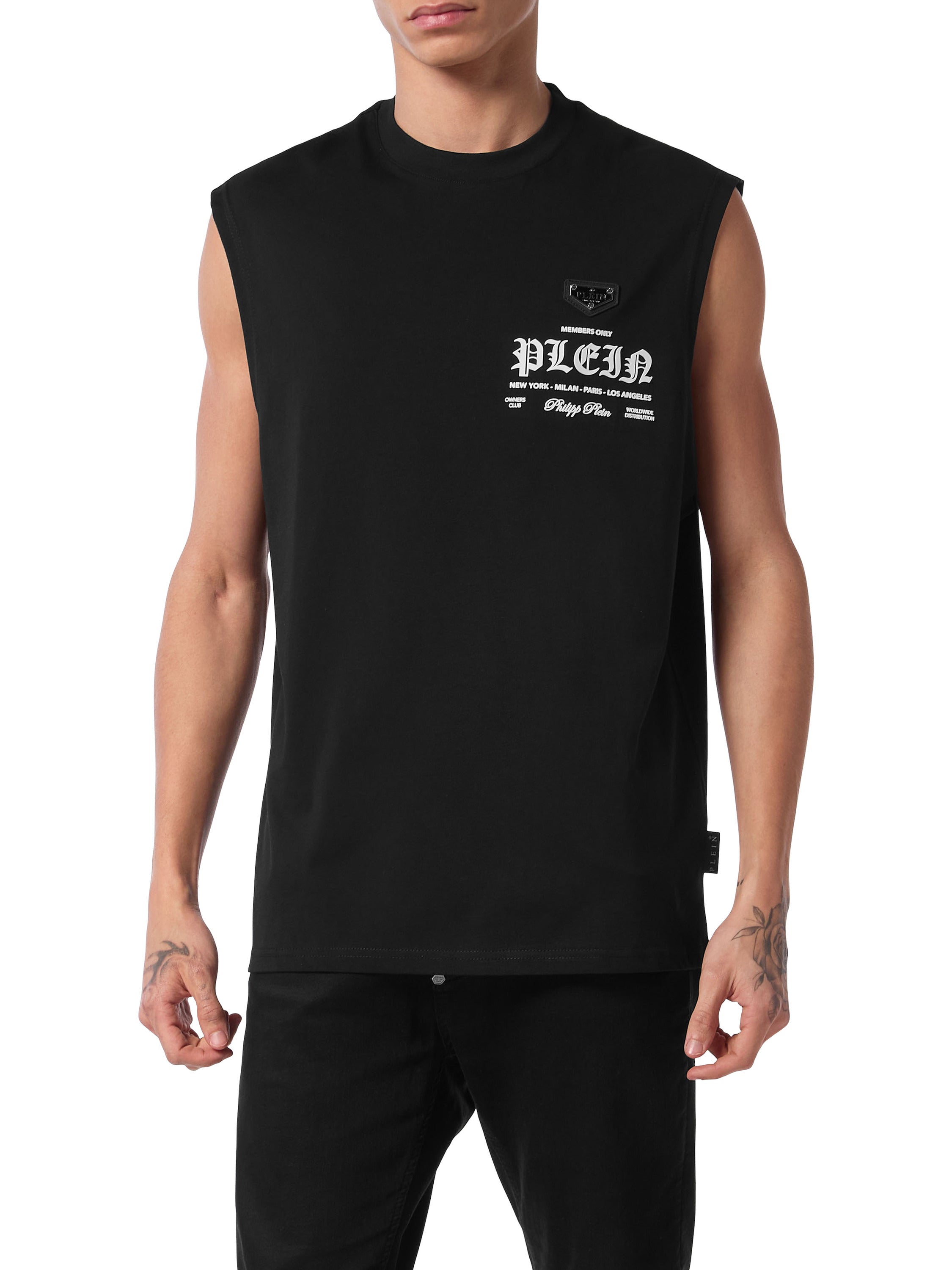 Sleeveless Round Neck T-Shirt