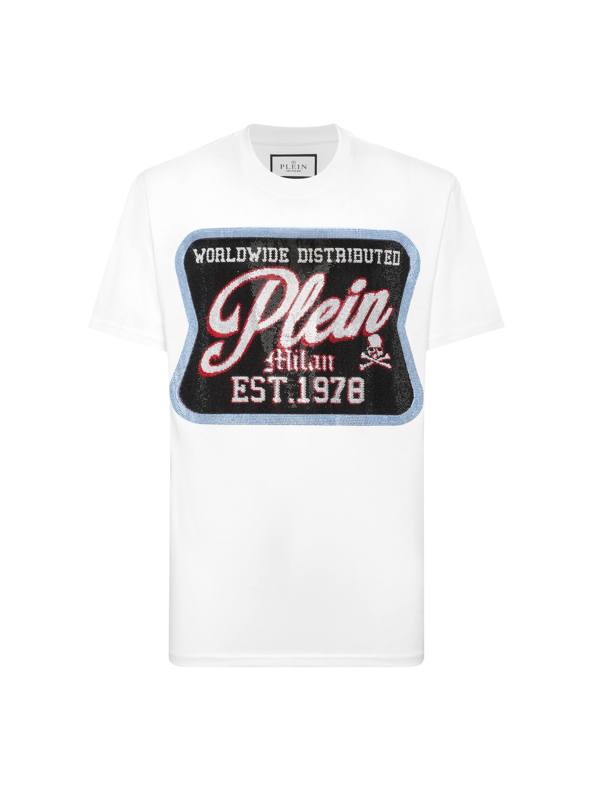 Round Neck T-Shirt Patch Plein Milan