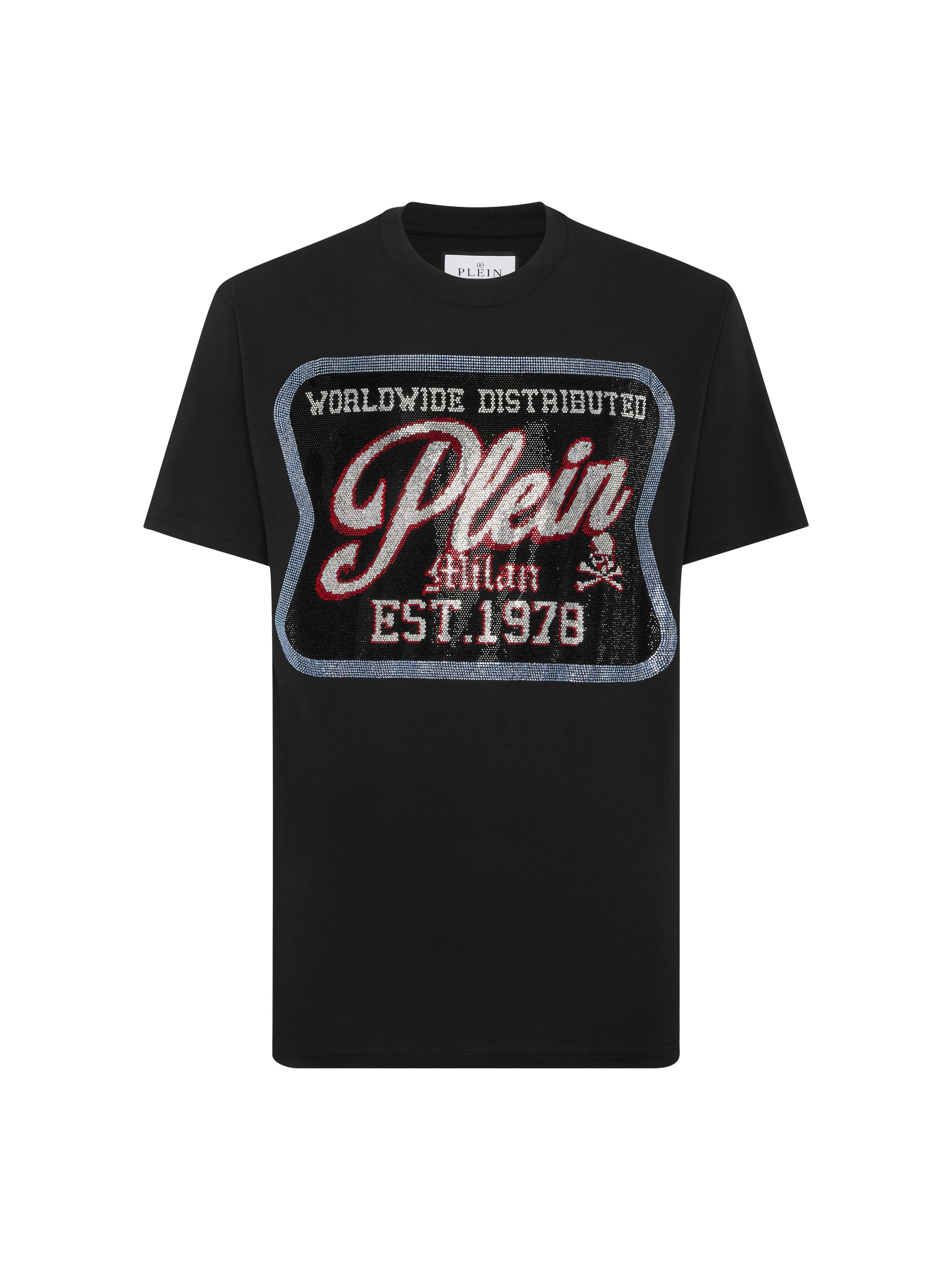 Round Neck T-Shirt Patch Plein Milan