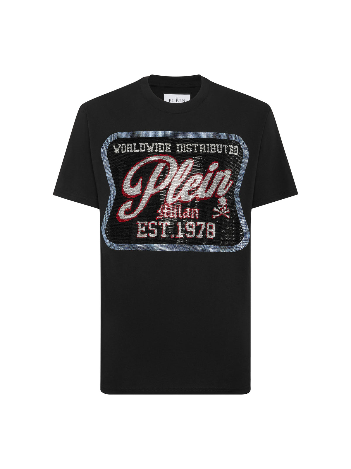 Round Neck T-Shirt Patch Plein Milan