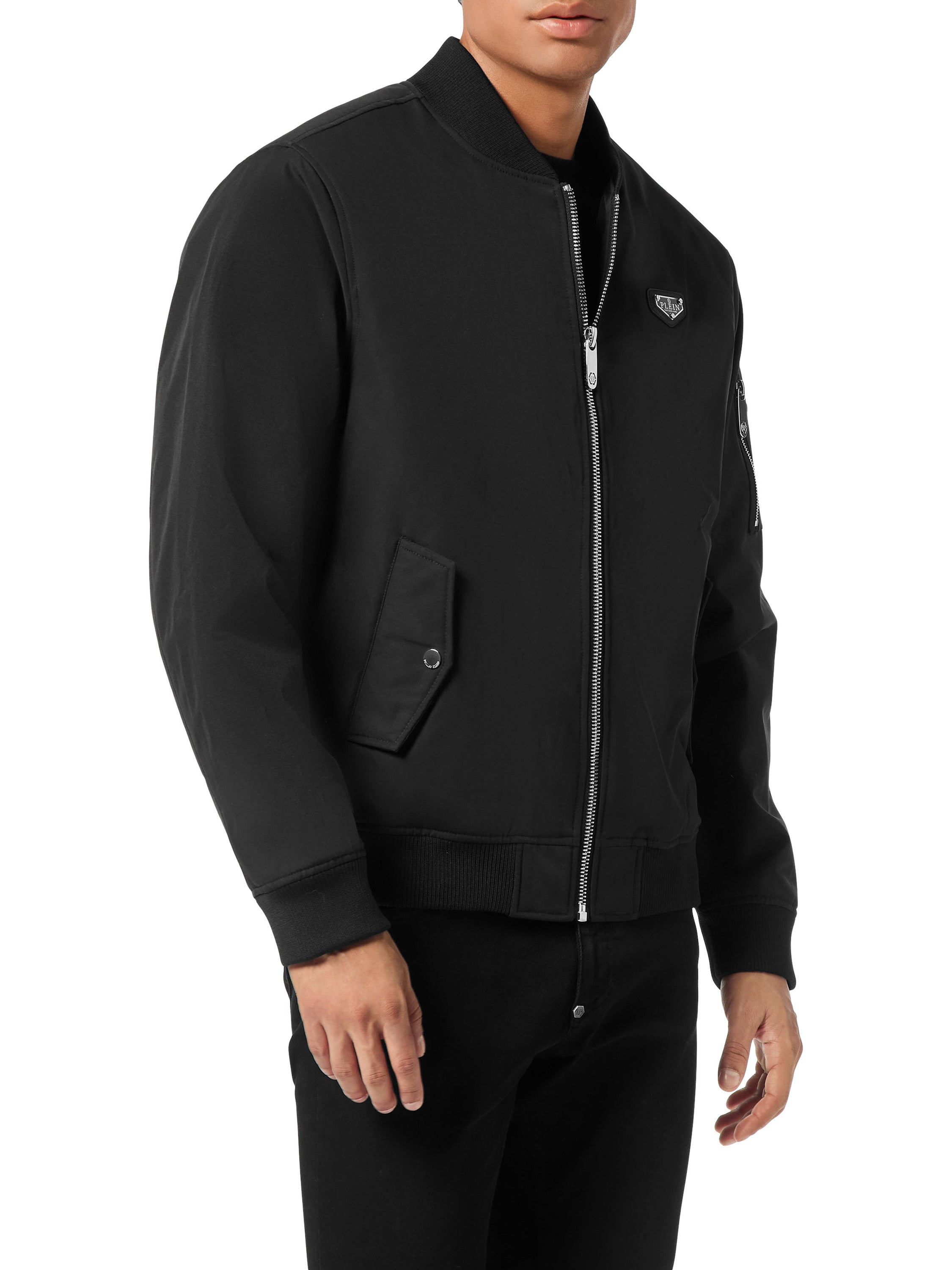 Nylon Bomber Jacket