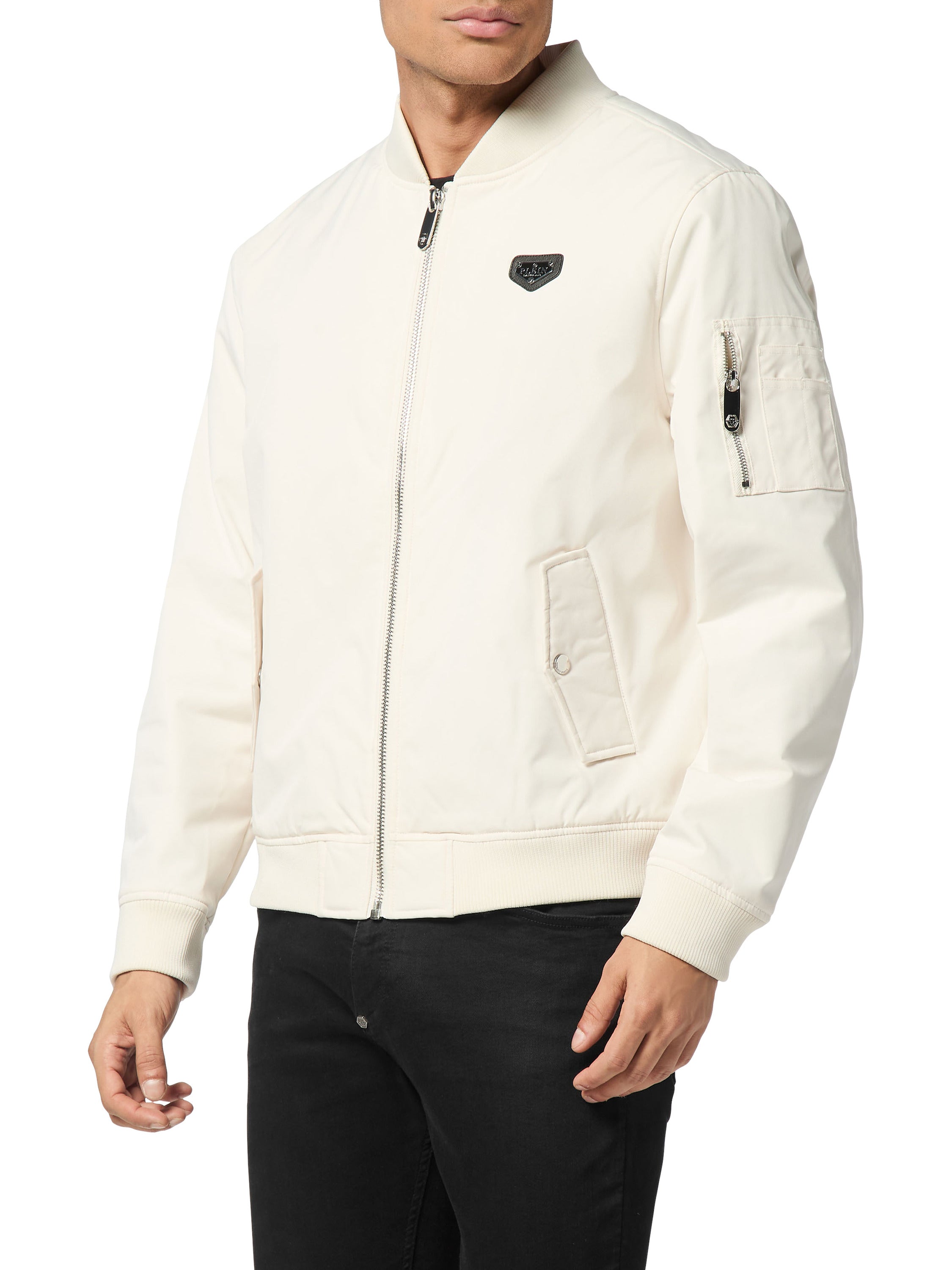 Nylon Bomber Jacket