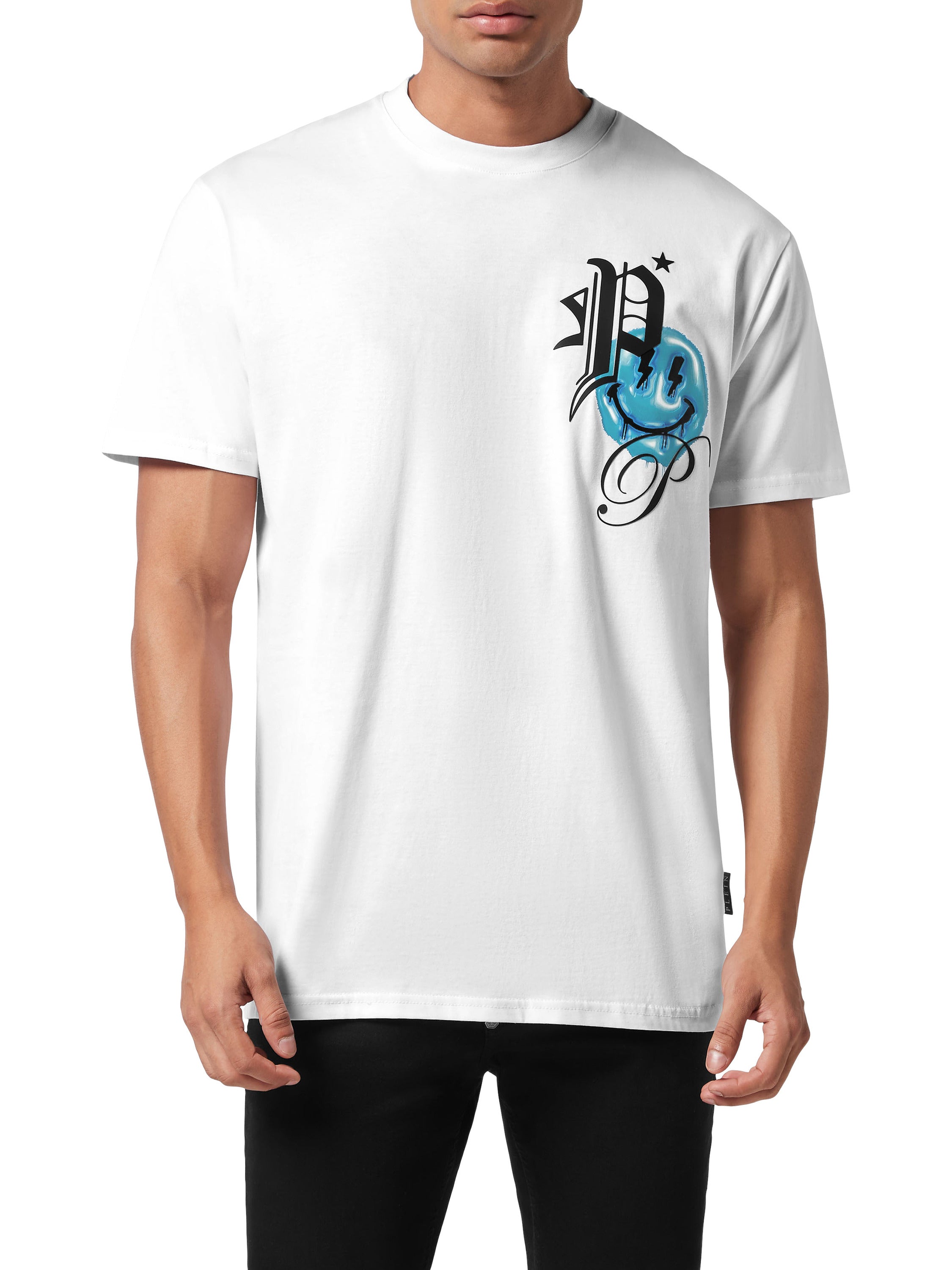 Round Neck T-Shirt Smile Balloon