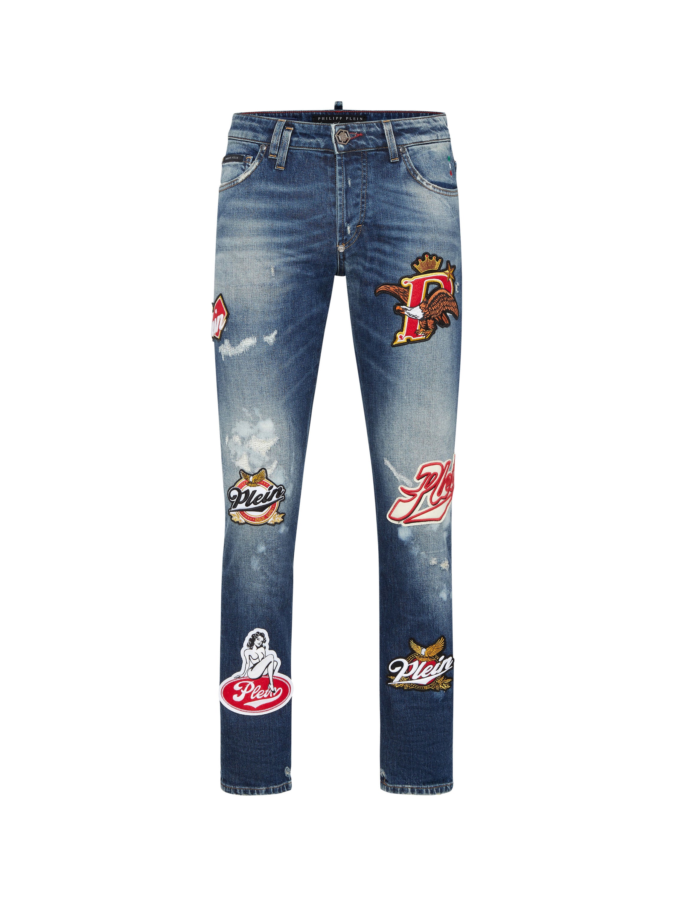 Super Straight Cut Jeans Plein Beers