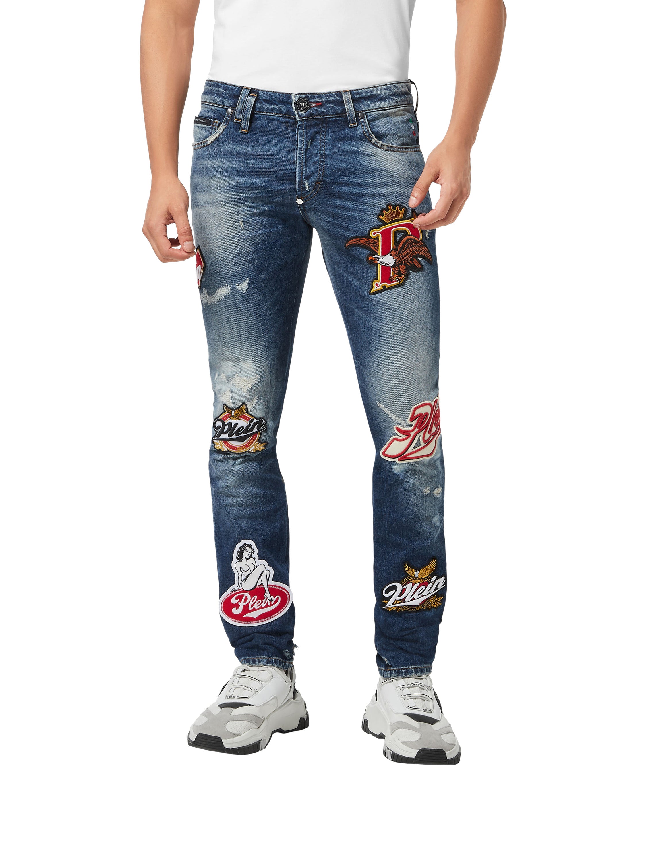 Super Straight Cut Jeans Plein Beers