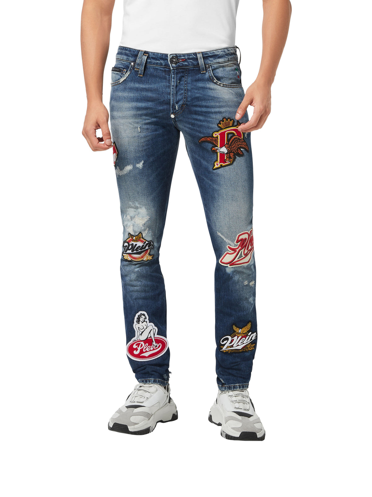 Super Straight Cut Jeans Plein Beers