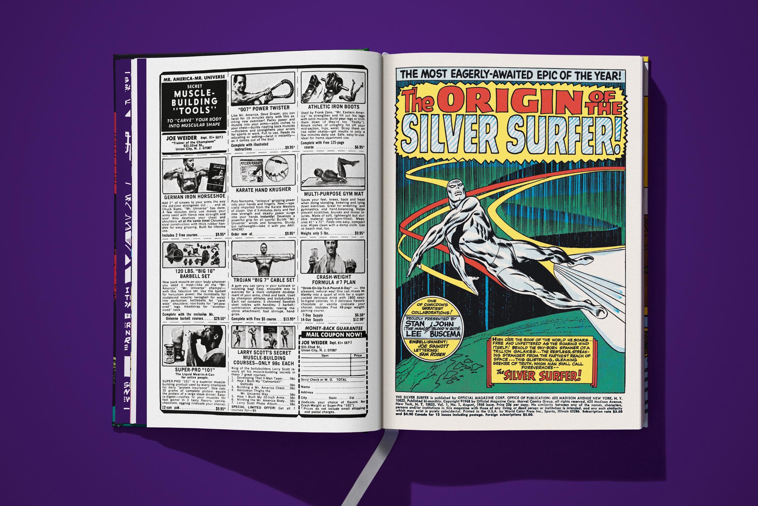 Taschen-Marvel Comics Library. Silver Surfer. 1968–1970 (English)-Comics-Black-Deal-Outlet-by-ARCHIVIST