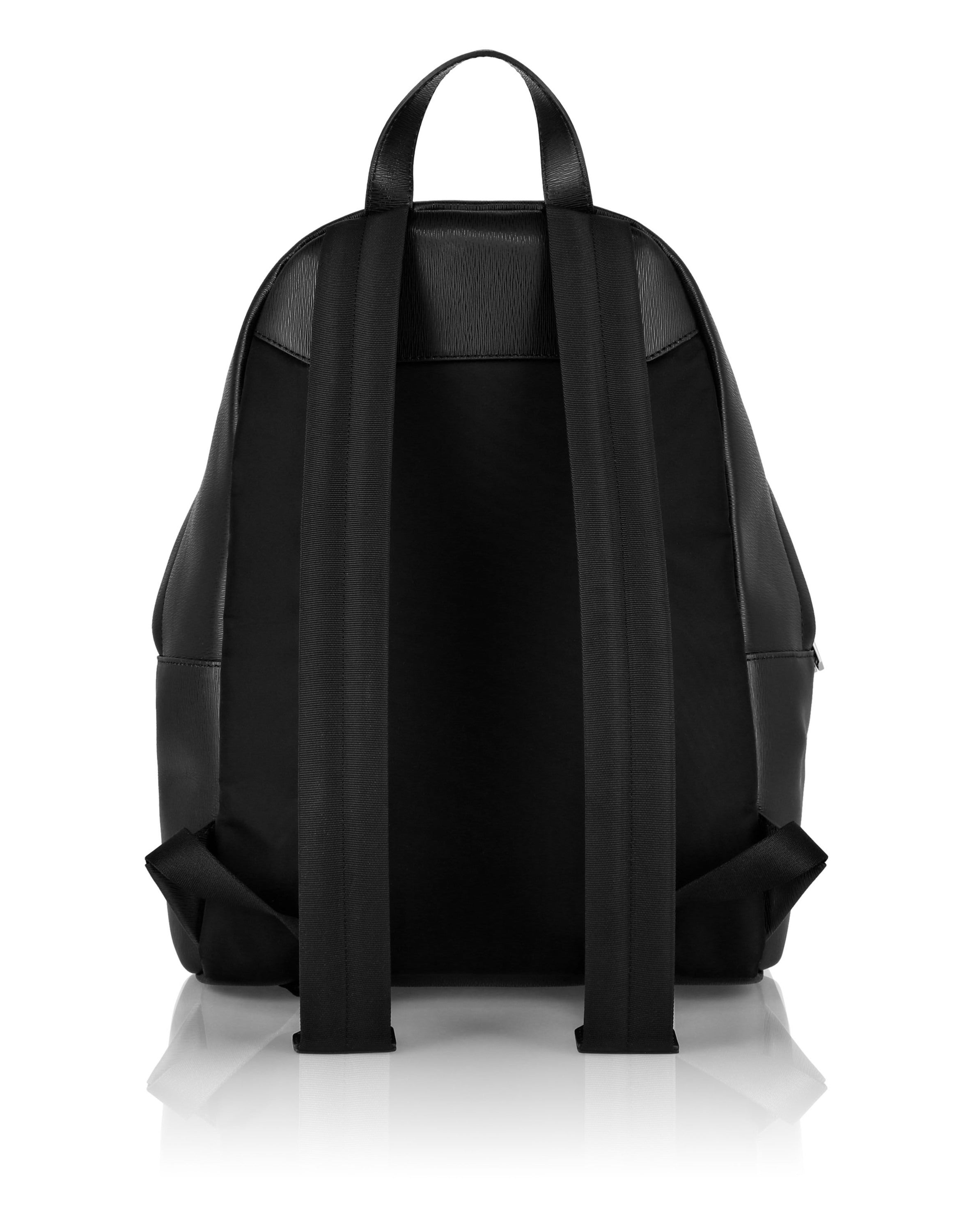 Mirror Leather Backpack Smile