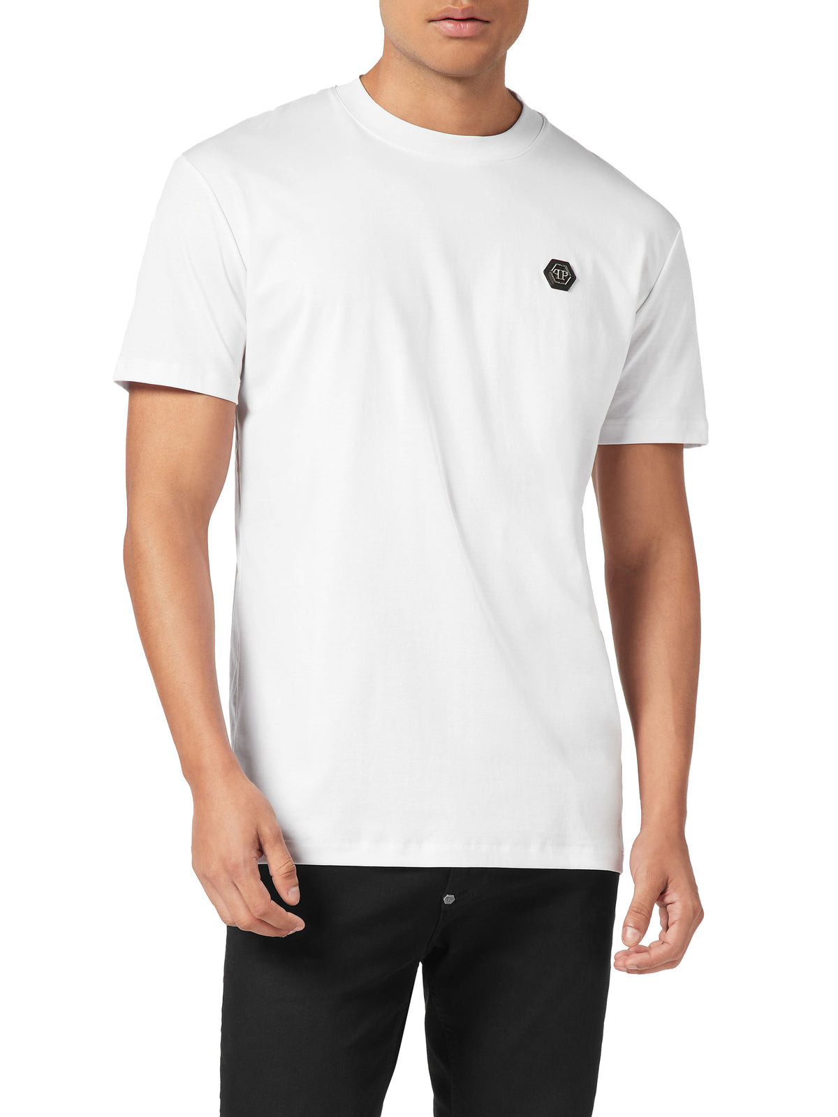Round Neck T-Shirt Hexagon