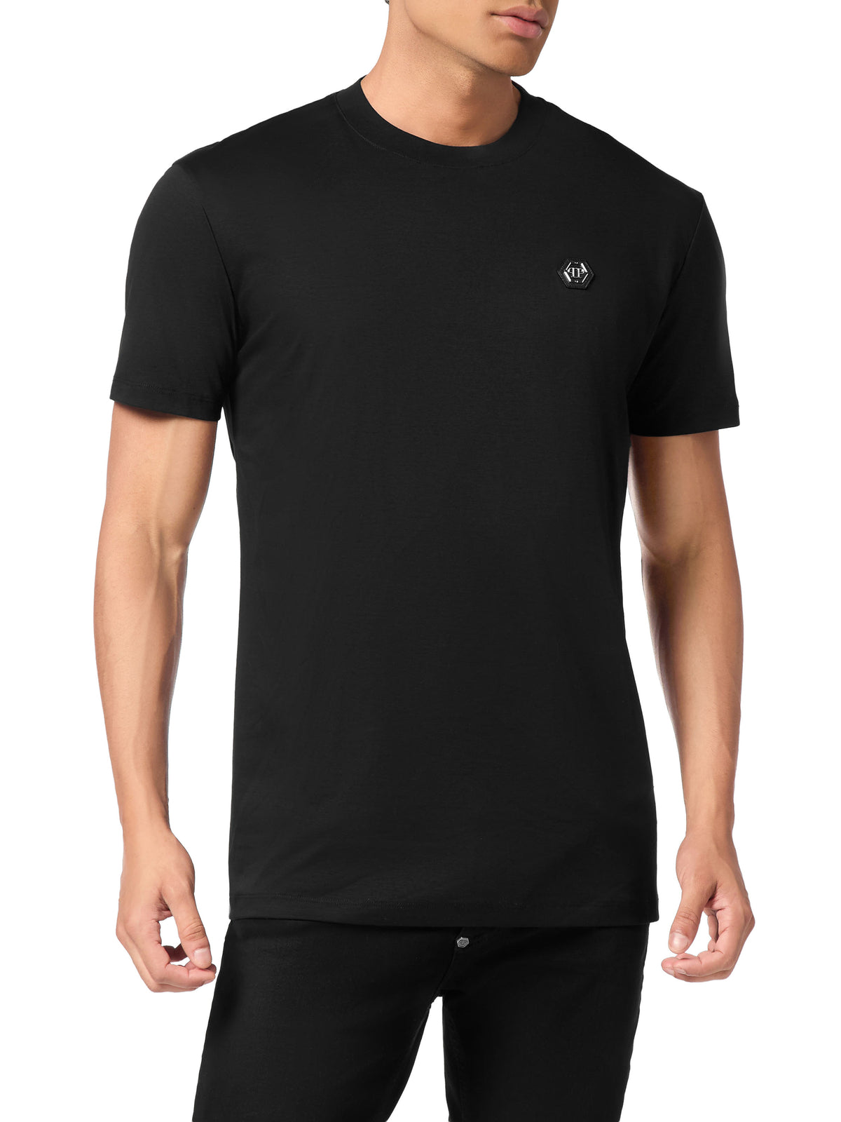 Round Neck T-Shirt Hexagon