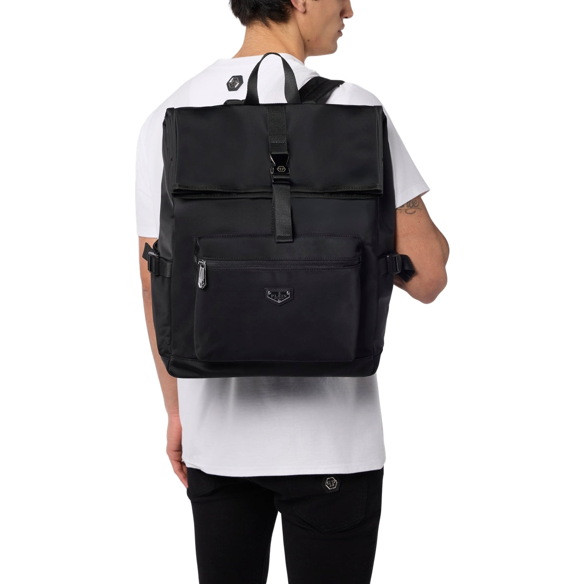 Nylon Box Backpack