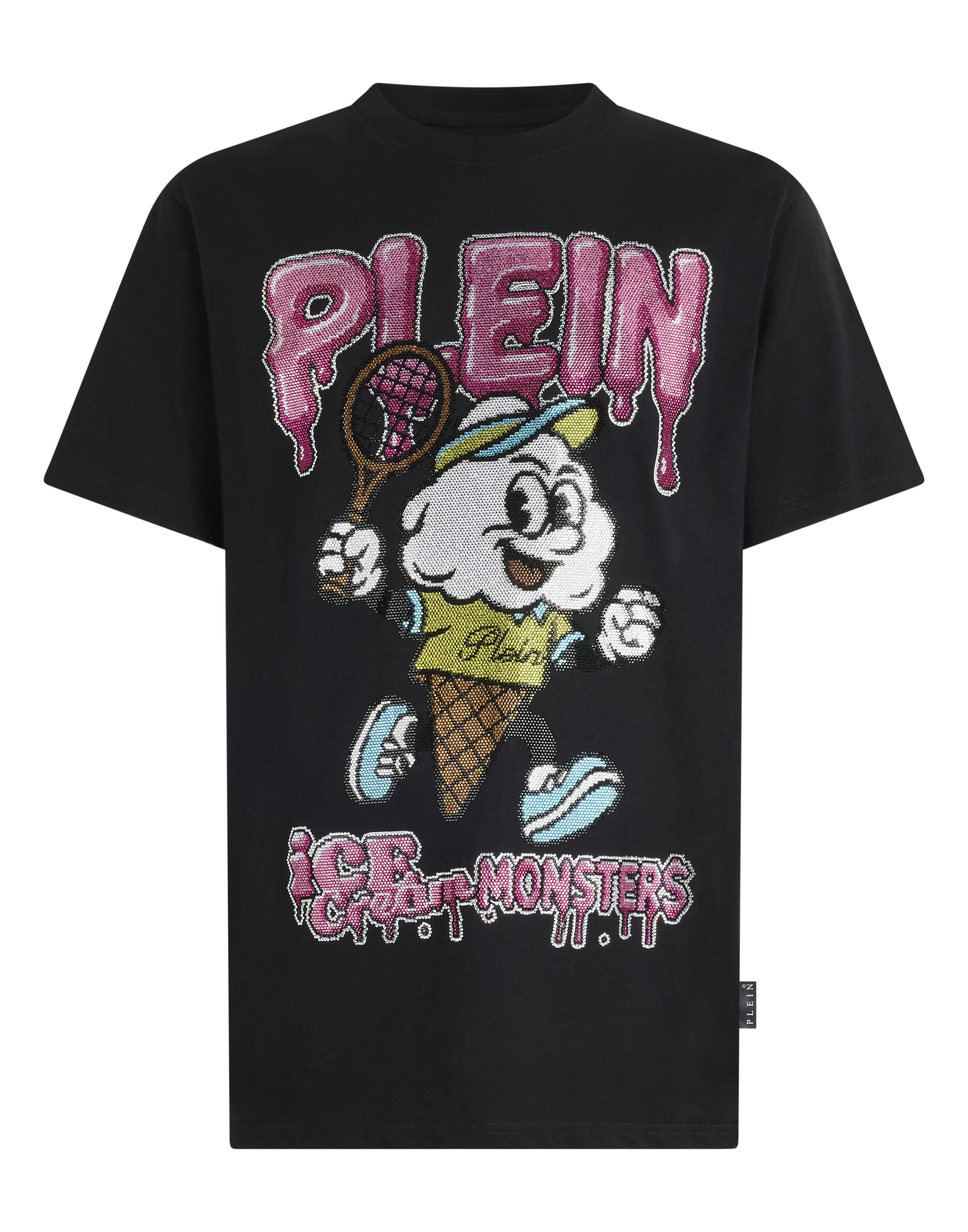 Round Neck T-Shirt Tennis Ice Cream