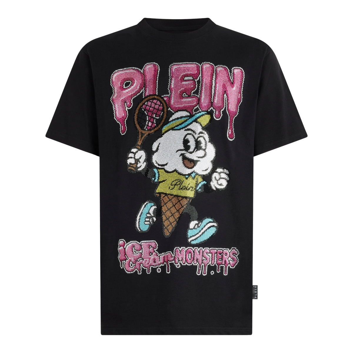 Round Neck T-Shirt Tennis Ice Cream