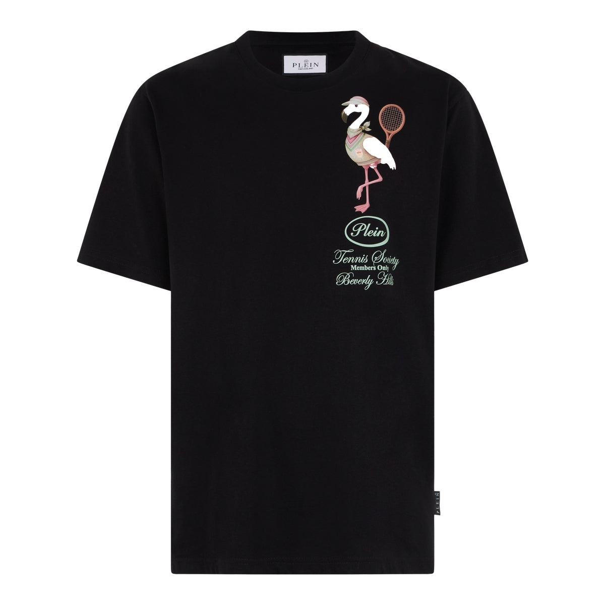 Round Neck T-Shirt Flamingo Tennis Society