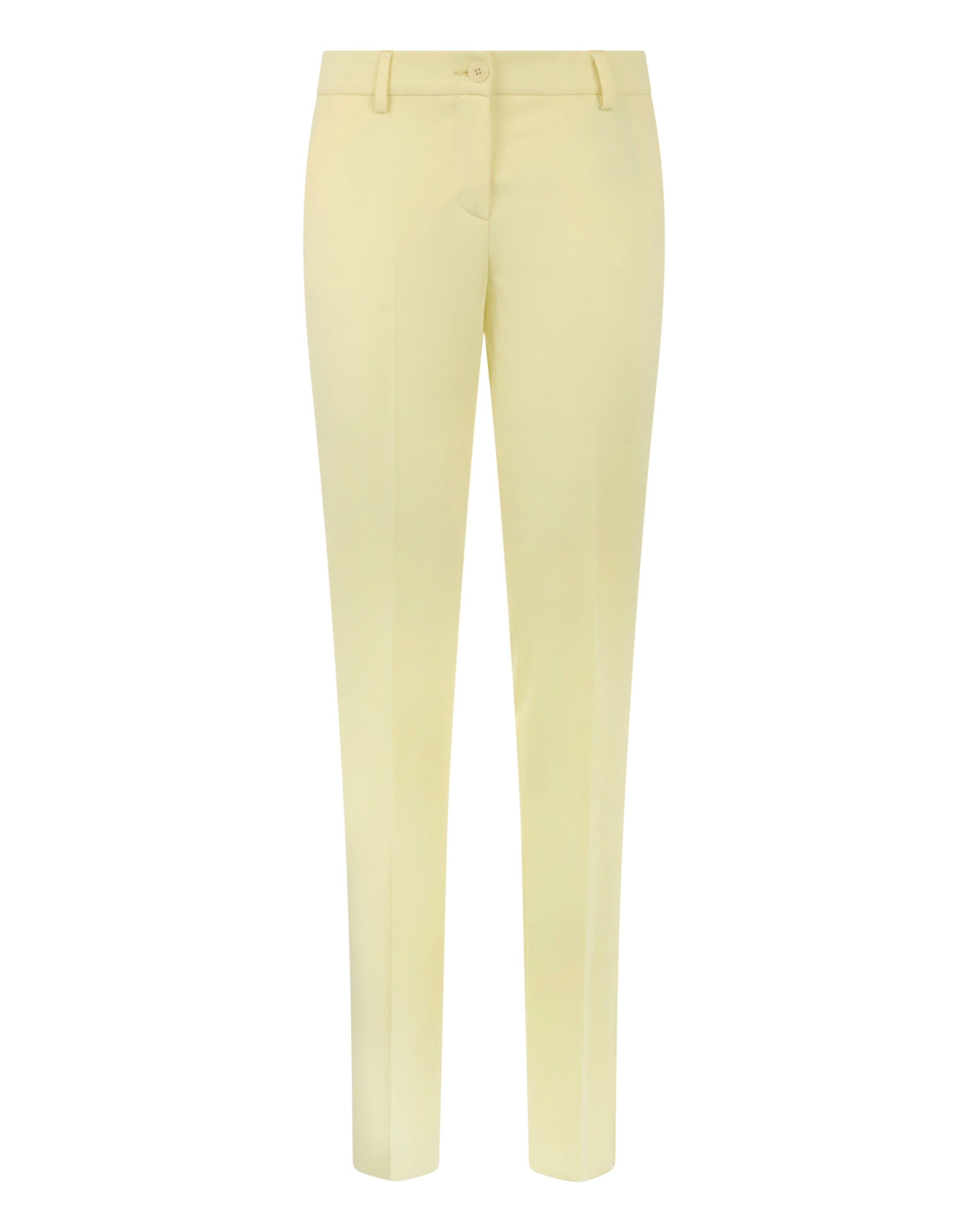 Wool Office Trousers Regular Waist