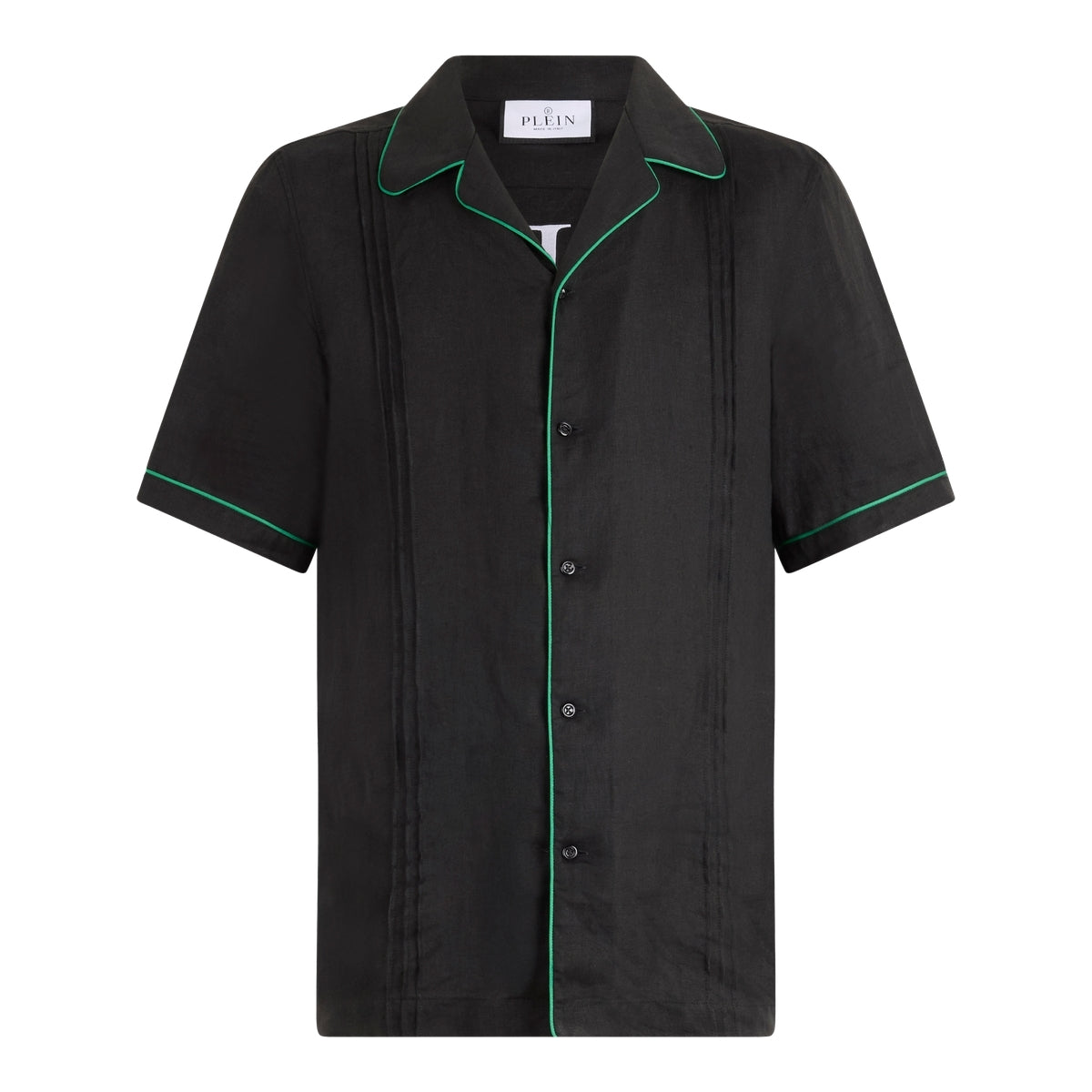 Linen Bowling Shirt Plein Tennis