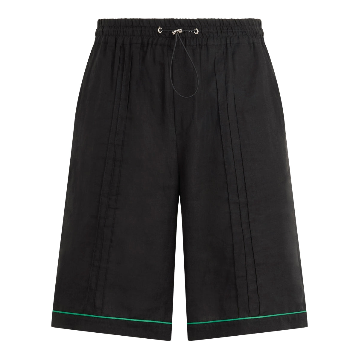 Linen Drawstring Shorts Plein Tennis