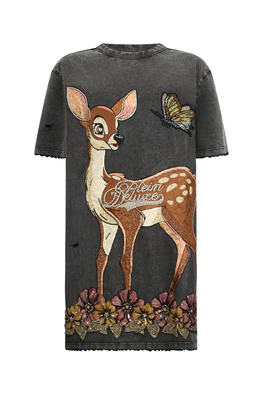 Philipp Plein Open Back Destroyed T-Shirt Dress Fairy, Shirts