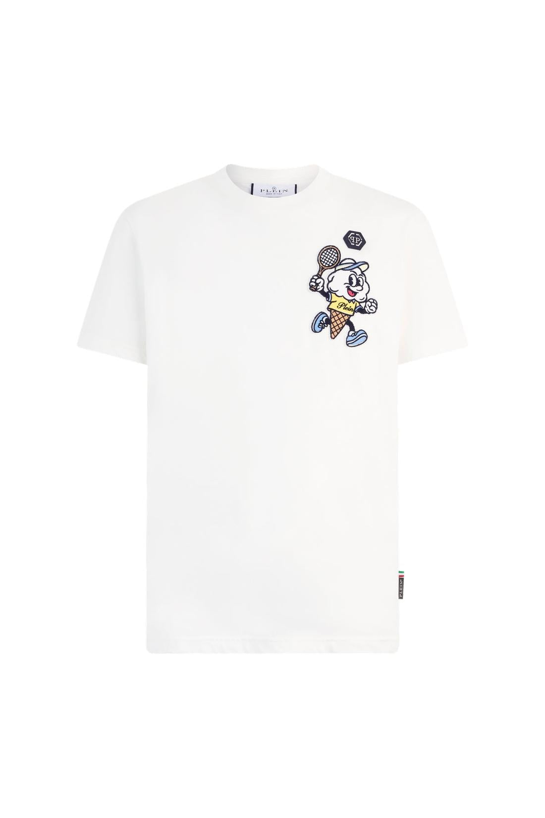 Philipp Plein Round Neck T-Shirt Gelato Monsters, Shirts