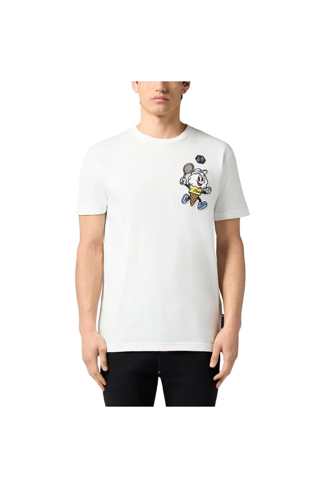 Philipp Plein Round Neck T-Shirt Gelato Monsters, Shirts