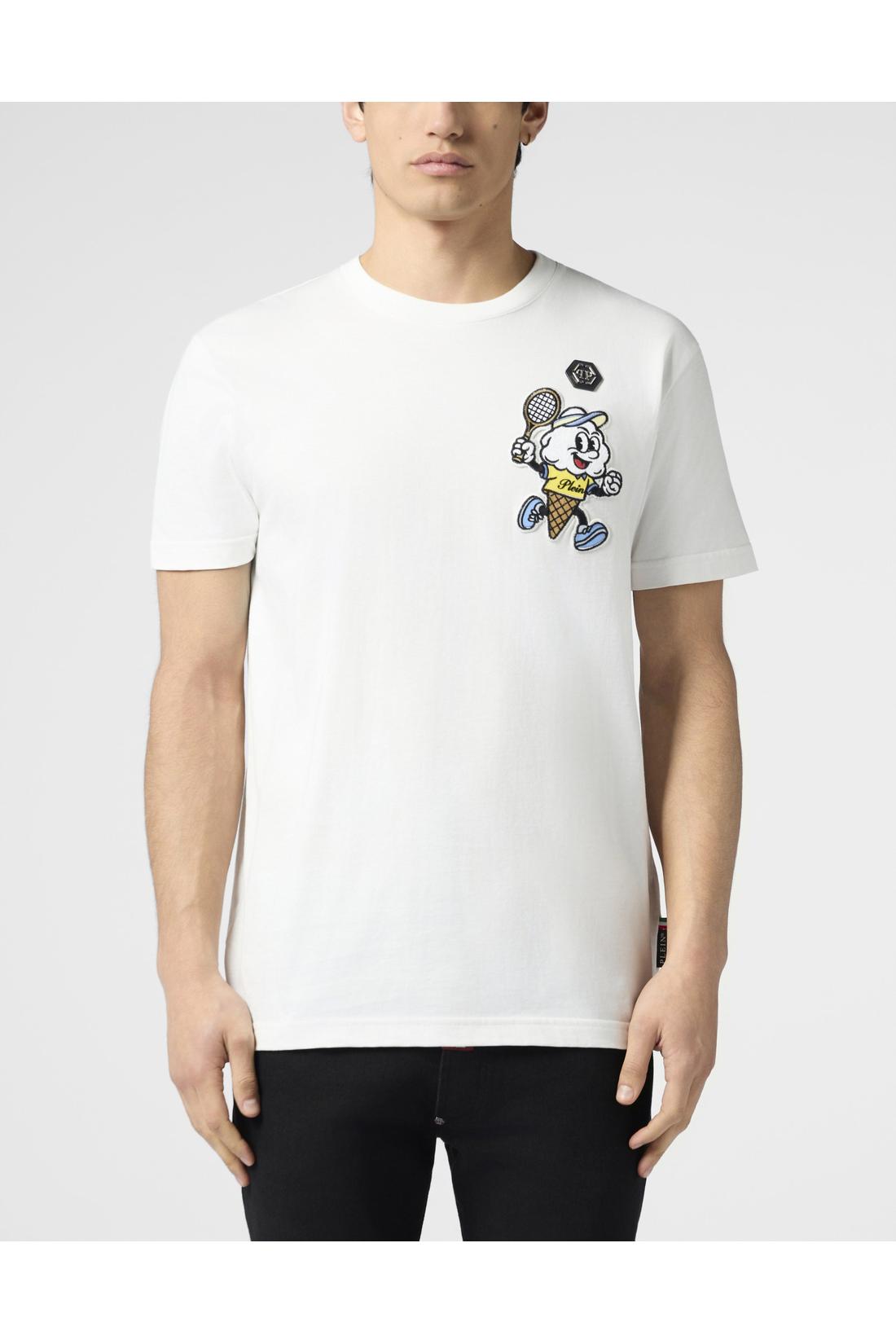 Philipp Plein Round Neck T-Shirt Gelato Monsters, Shirts