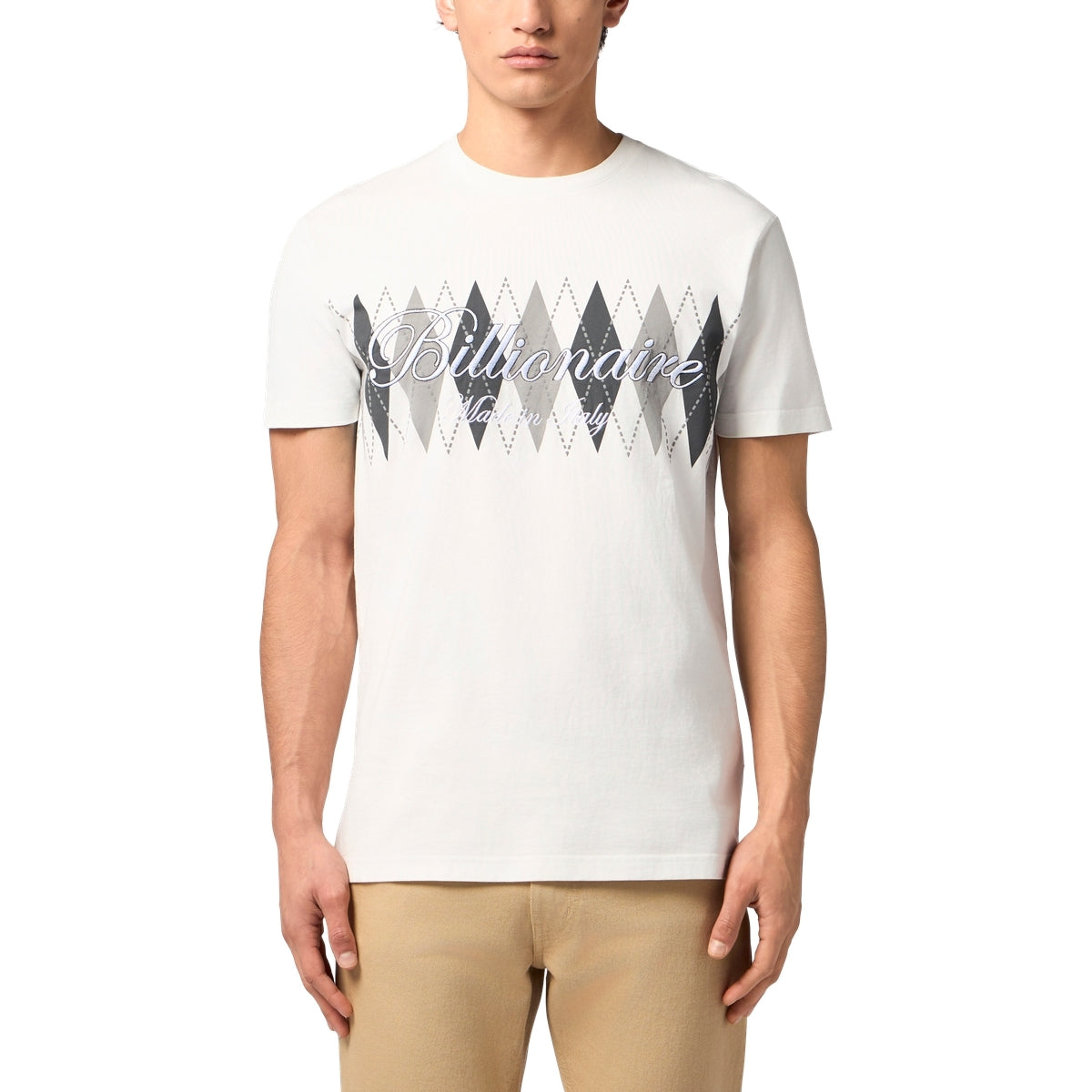 Embroidered T-shirt Round Neck SS