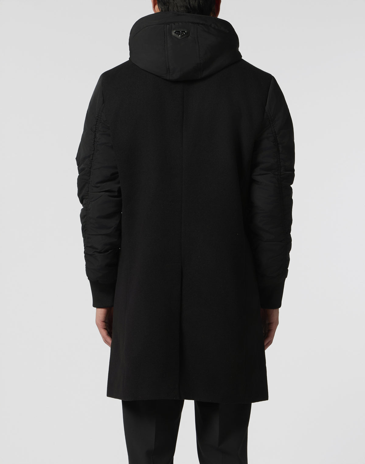 Single Breast Hooded Coat