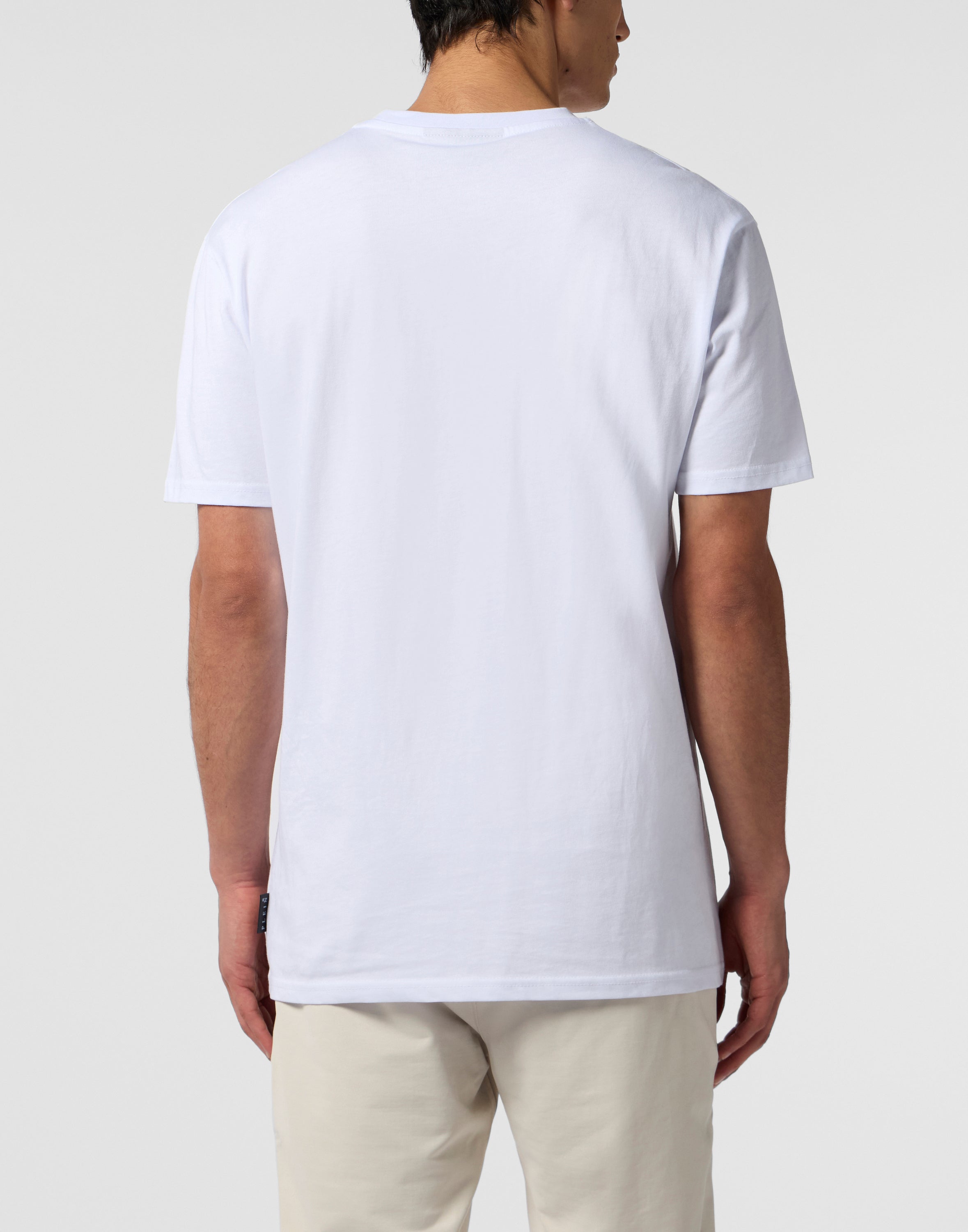 Round Neck T-Shirt Spray Hexagon