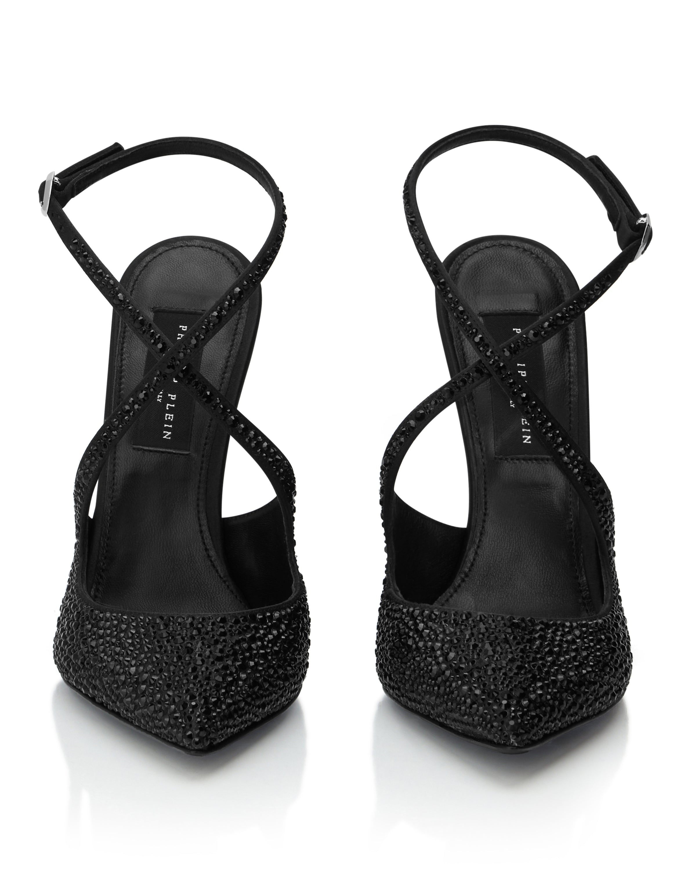 Slingback Shoes Strass