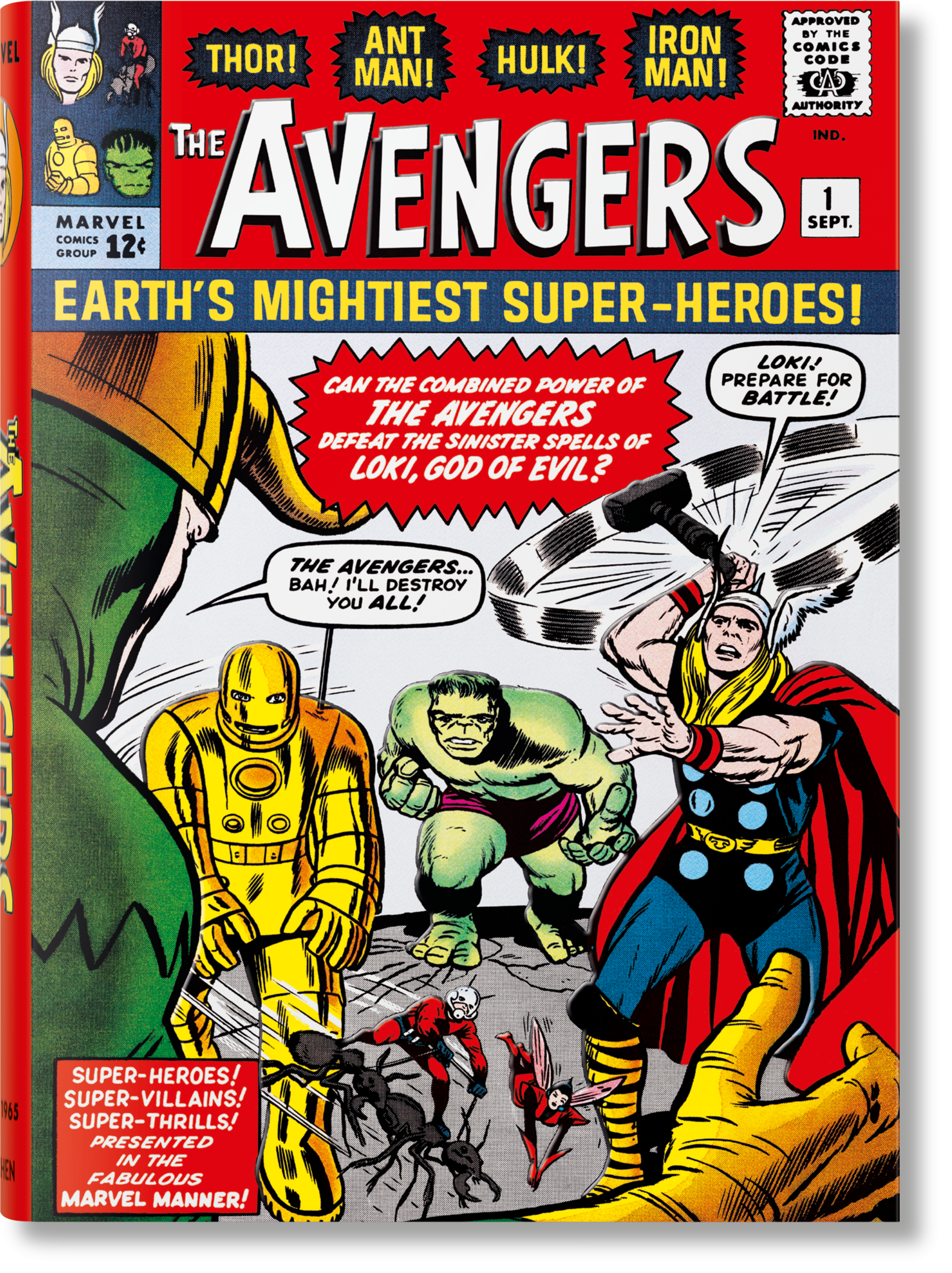 Taschen-Marvel Comics Library. Avengers. 1963–1965 (English)-Comics-Black-Deal-Outlet-by-ARCHIVIST