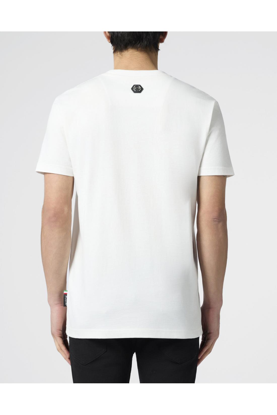 Philipp Plein Round Neck T-Shirt New York Tennis, Shirts