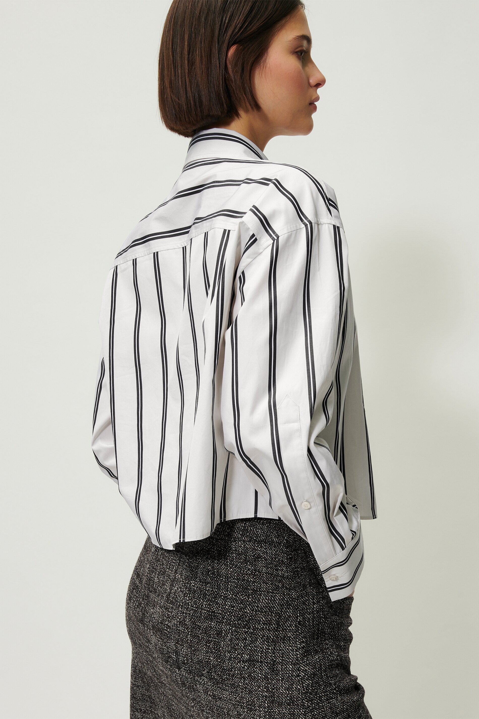 Bluse mit Bold-Stripe