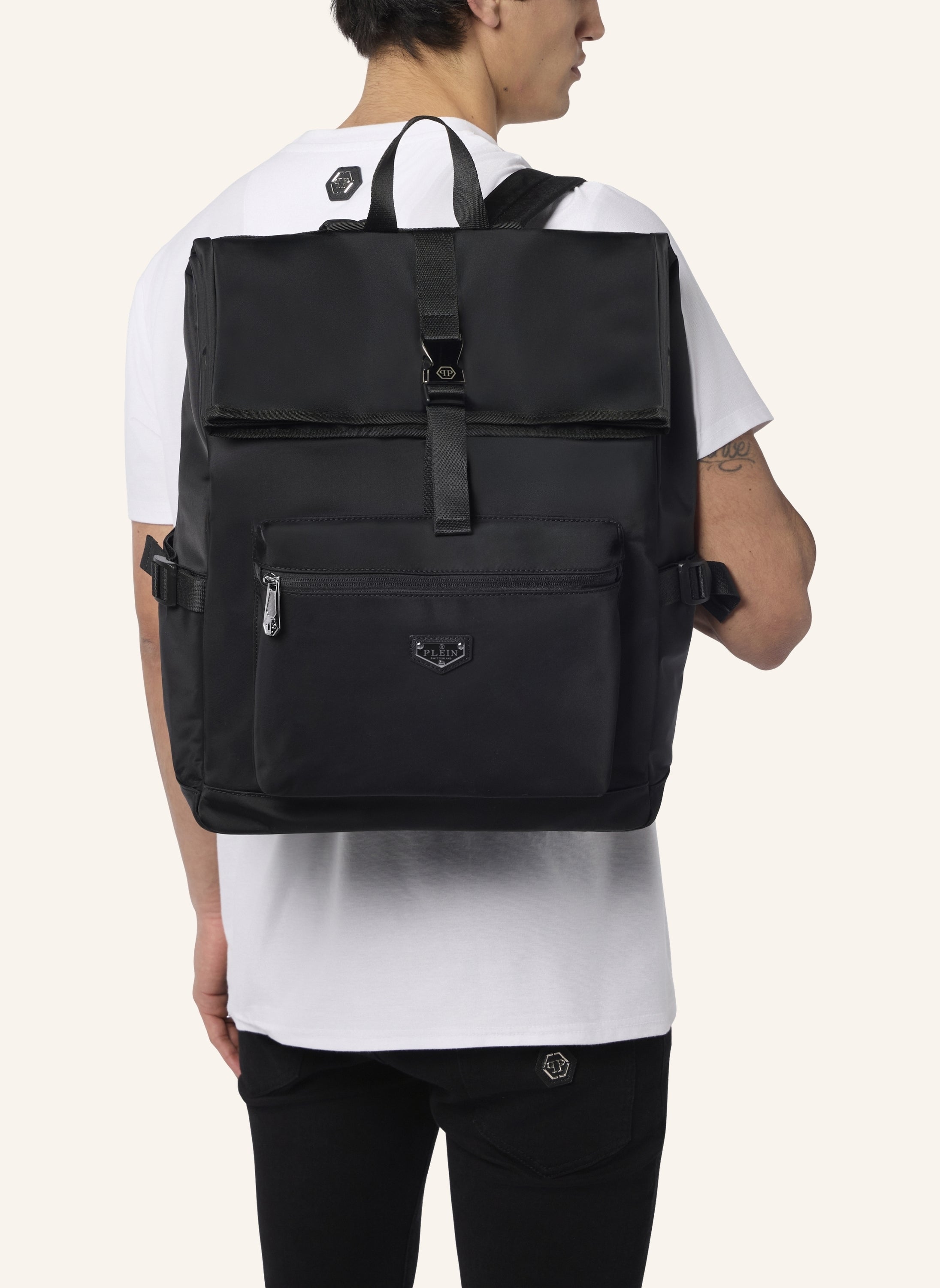 Nylon Box Backpack