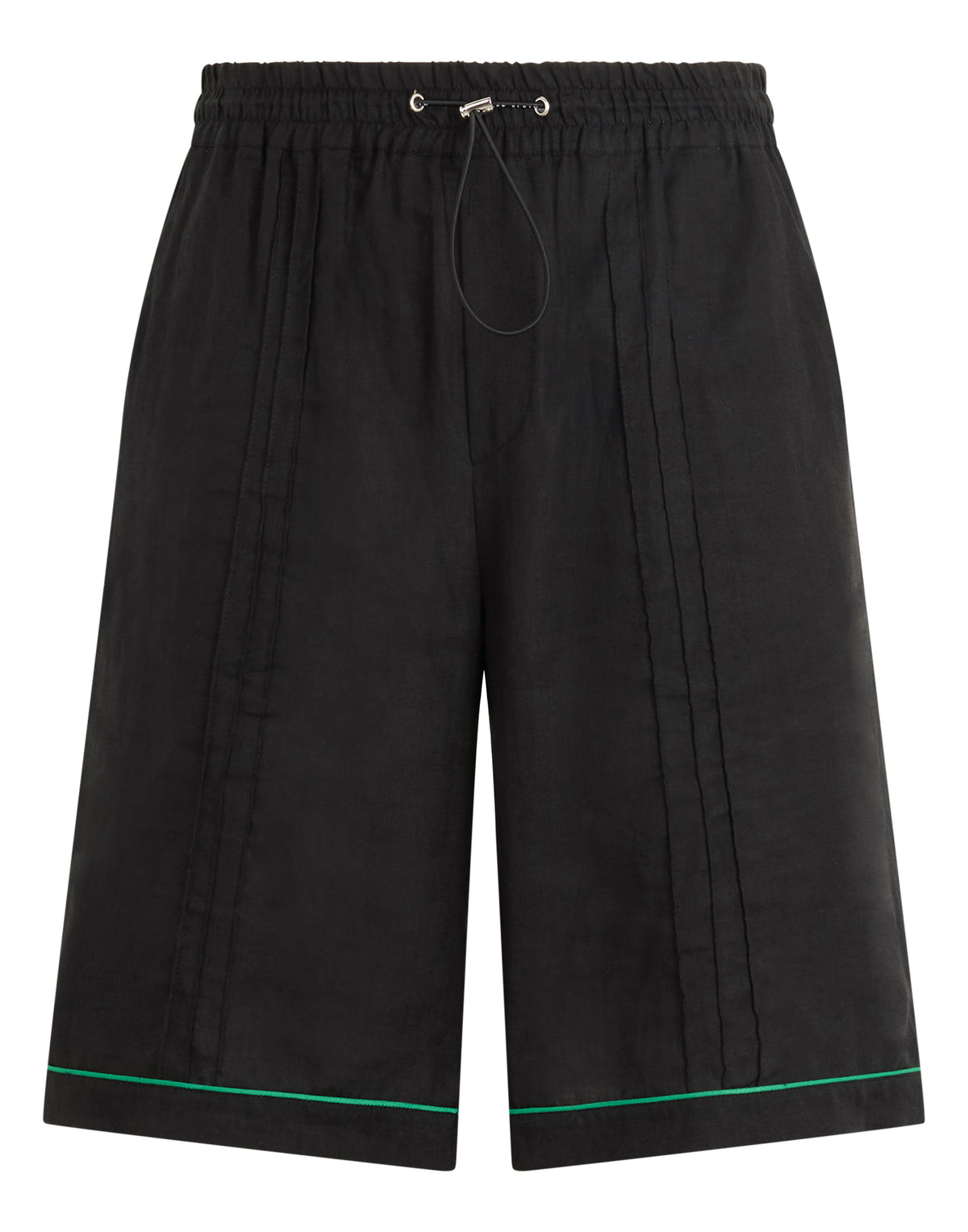 Linen Drawstring Shorts Plein Tennis