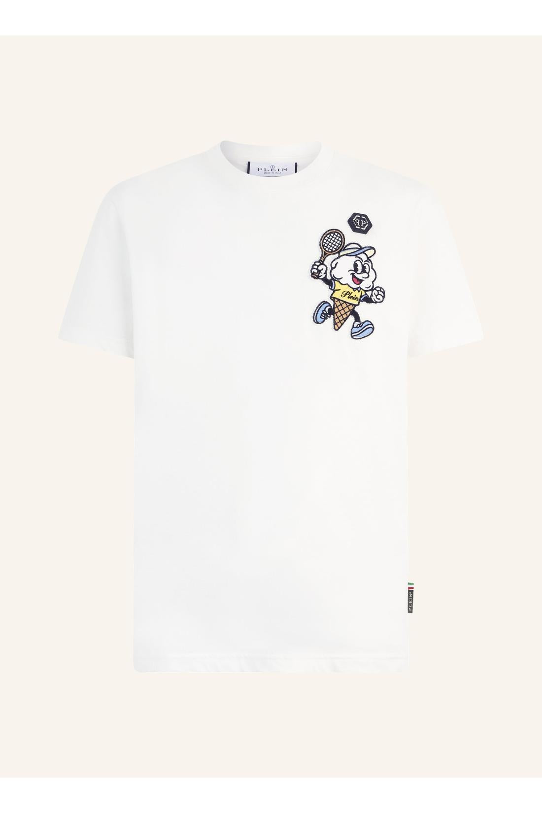 Philipp Plein Round Neck T-Shirt Gelato Monsters, Shirts