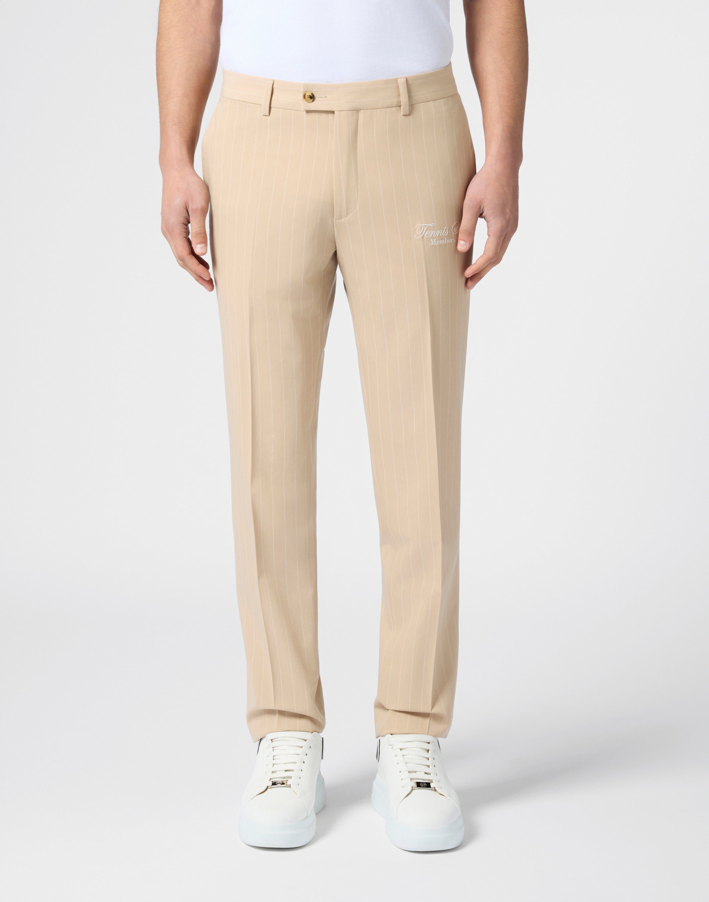 Joy Fit Trousers Pinstripe Tennis