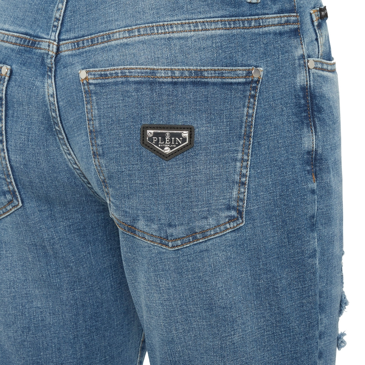 Destroyed Slim Fit Jeans