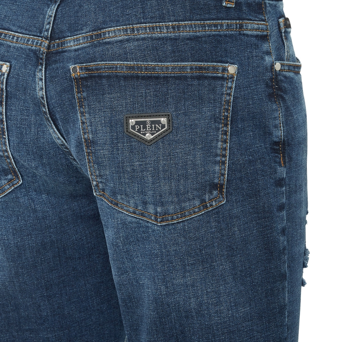 Destroyed Slim Fit Jeans