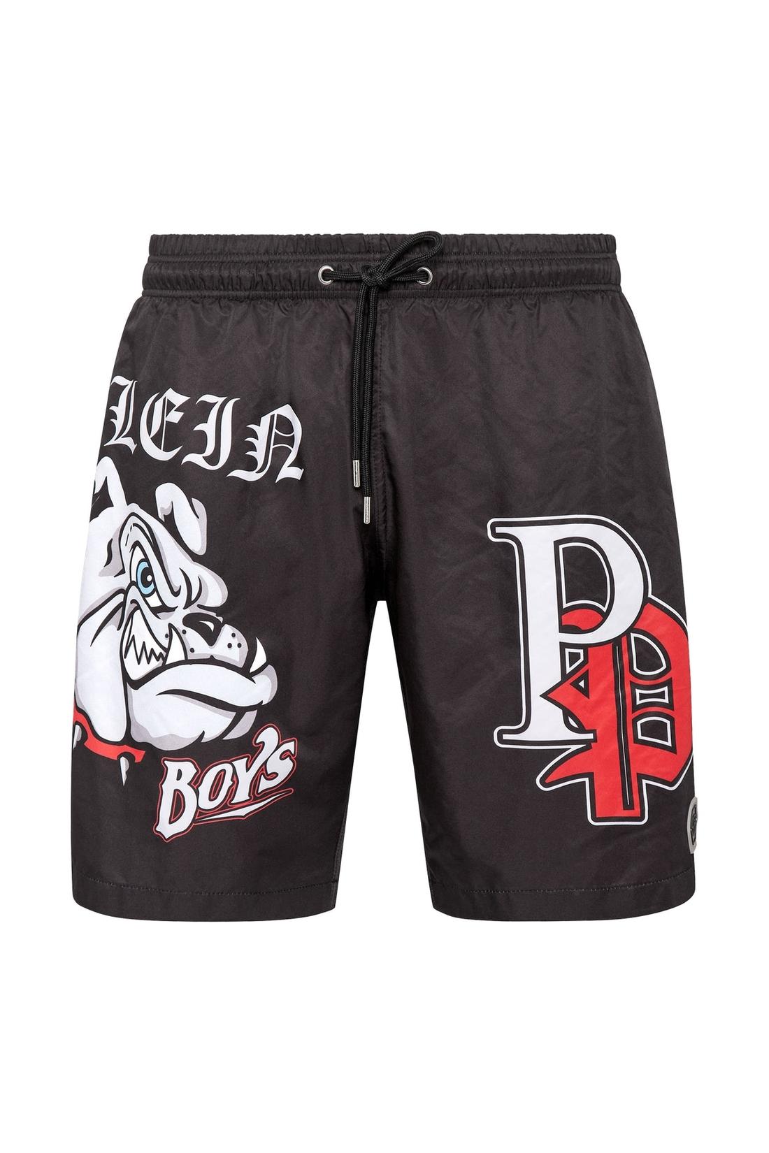 Philipp Plein Swim-Trunks Bulldogs, Unterwäsche