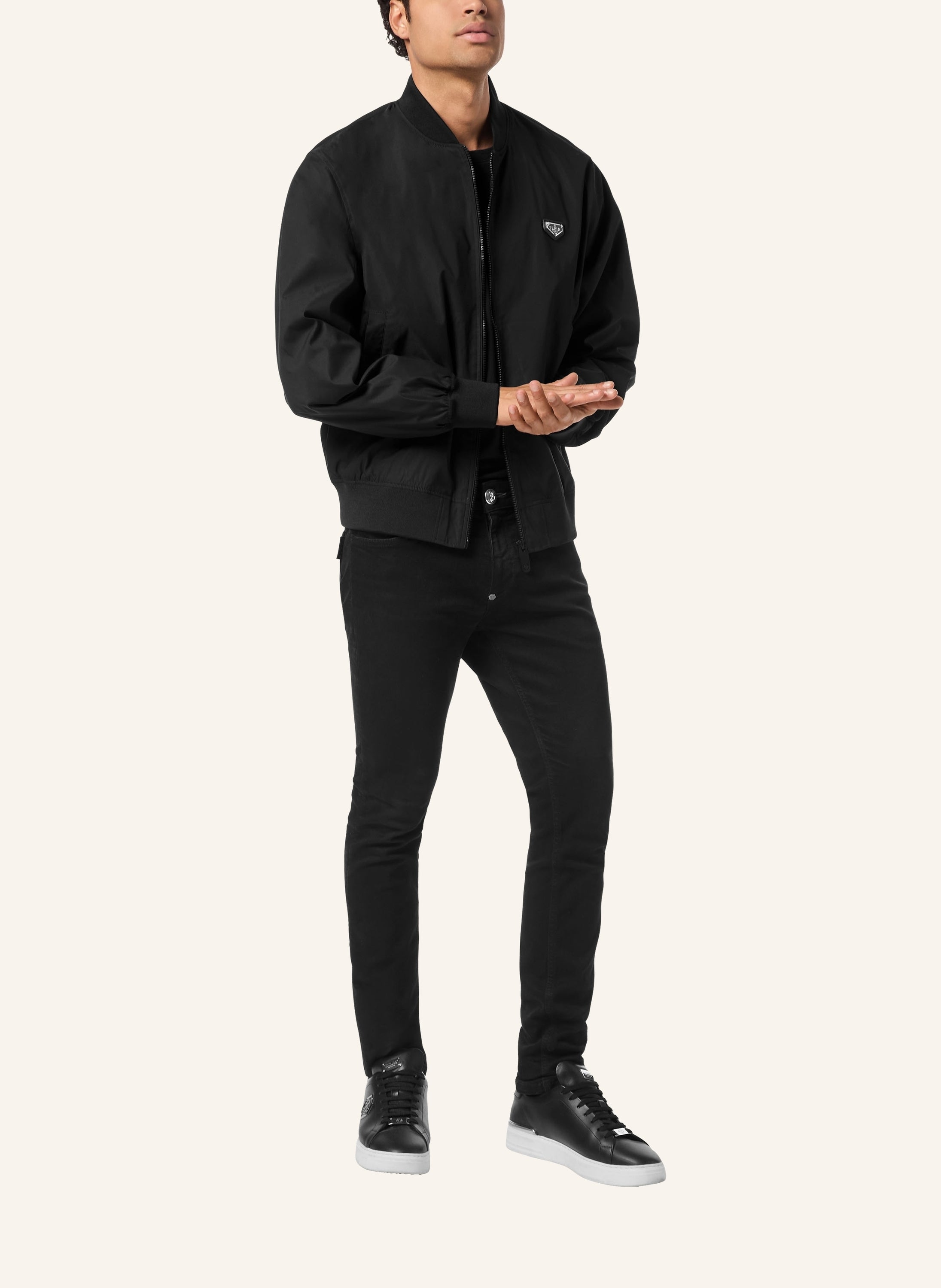 Nylon Bomber Jacket