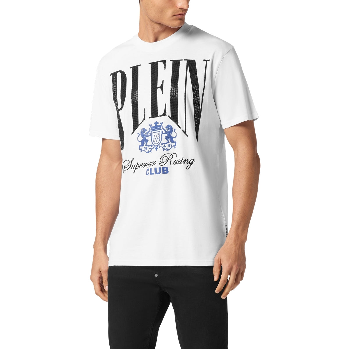 Jersey T-shirt Round Neck SS Strass Cars Racing