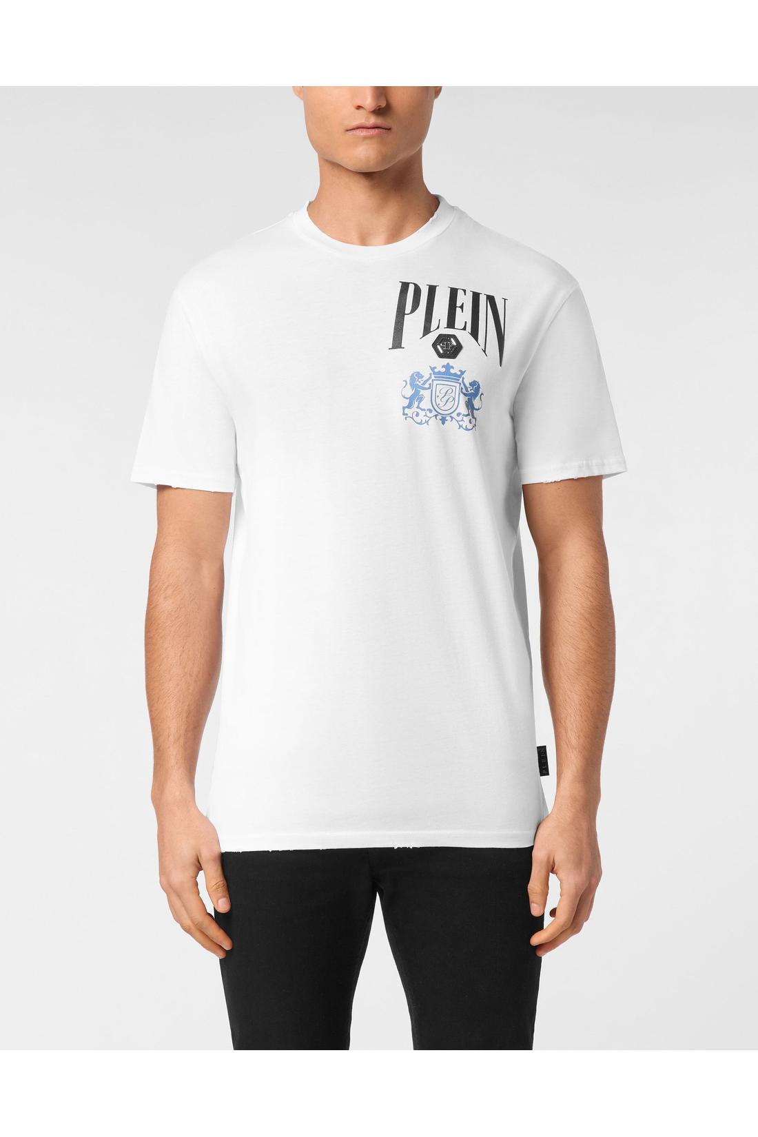 Philipp Plein Jersey T-shirt Round Neck SS Racing Club, Shirts
