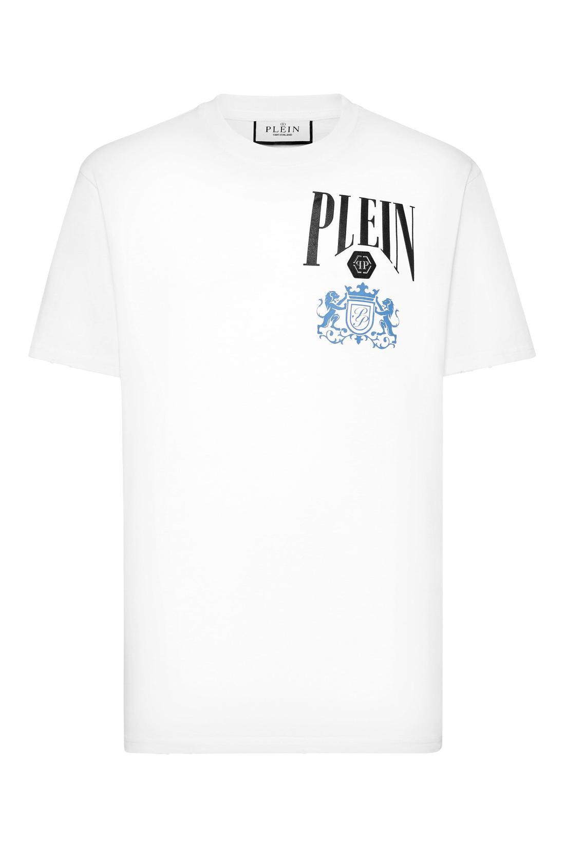 Philipp Plein Jersey T-shirt Round Neck SS Racing Club, Shirts