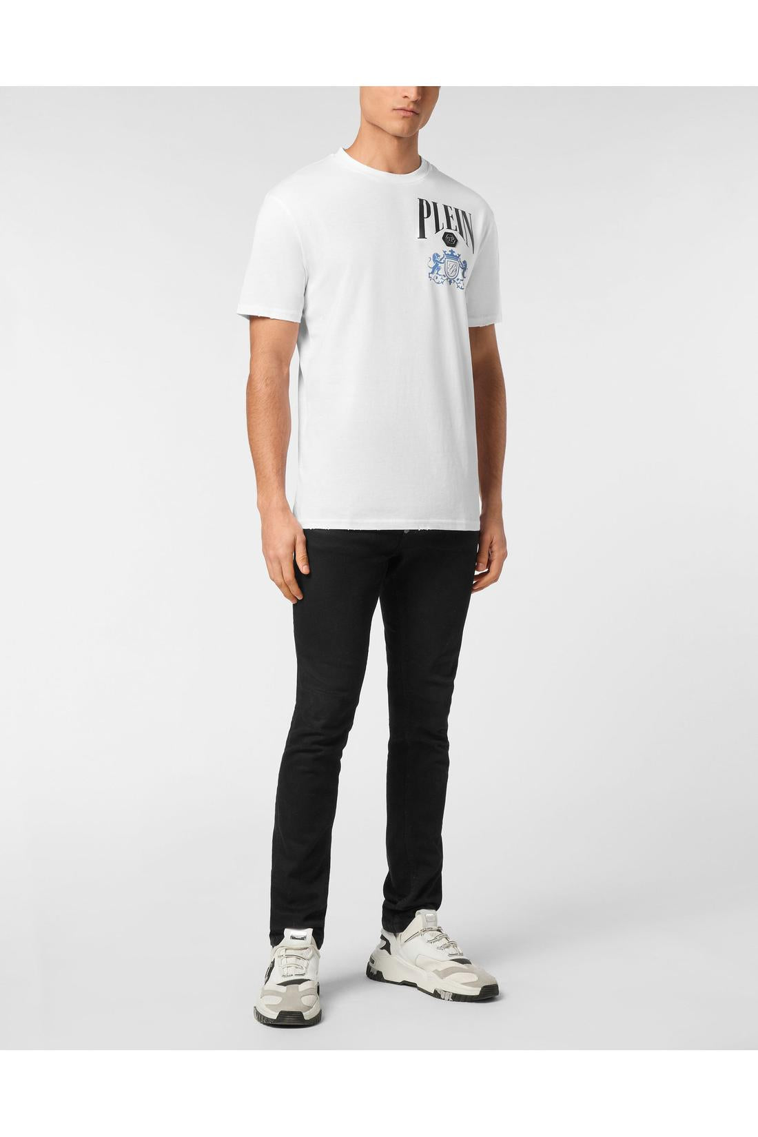 Philipp Plein Jersey T-shirt Round Neck SS Racing Club, Shirts